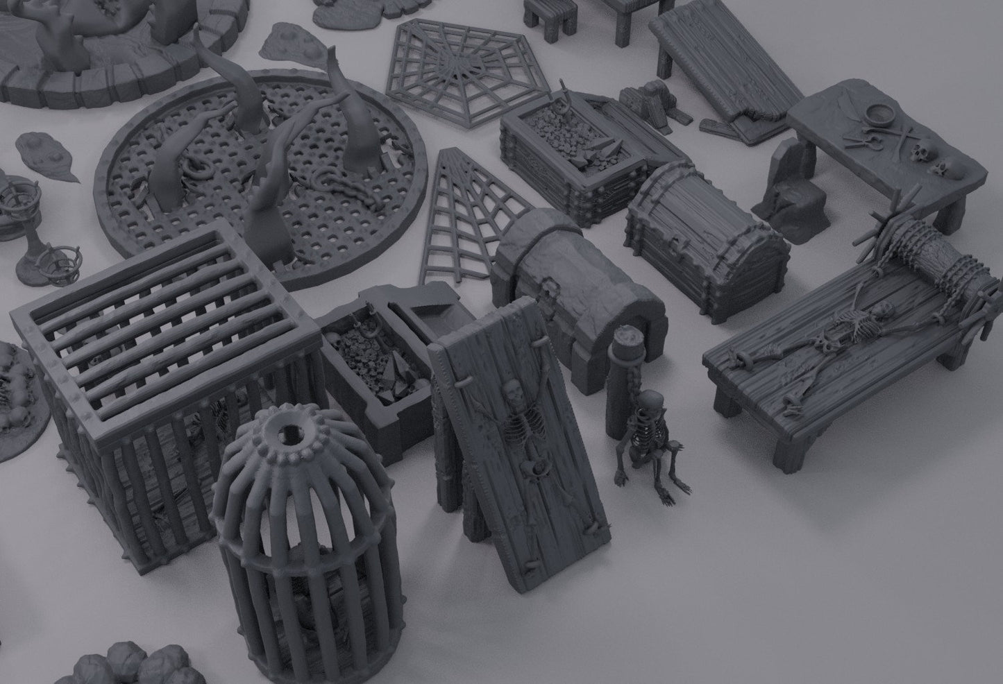 Dungeon Scatter Pack | Aussie 3D Printed Miniatures and Terrain