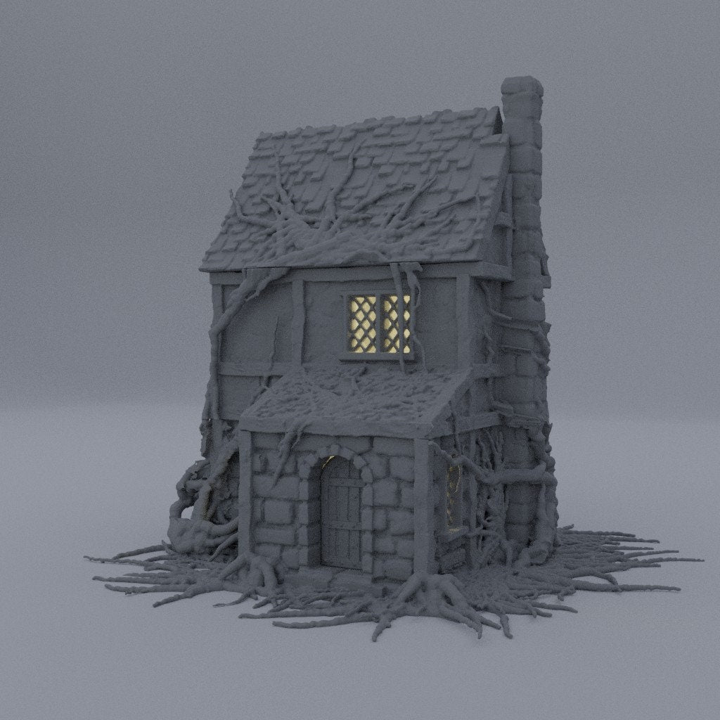 Corrupted Farmhouse | Aussie 3D Printed Miniatures and Terrain