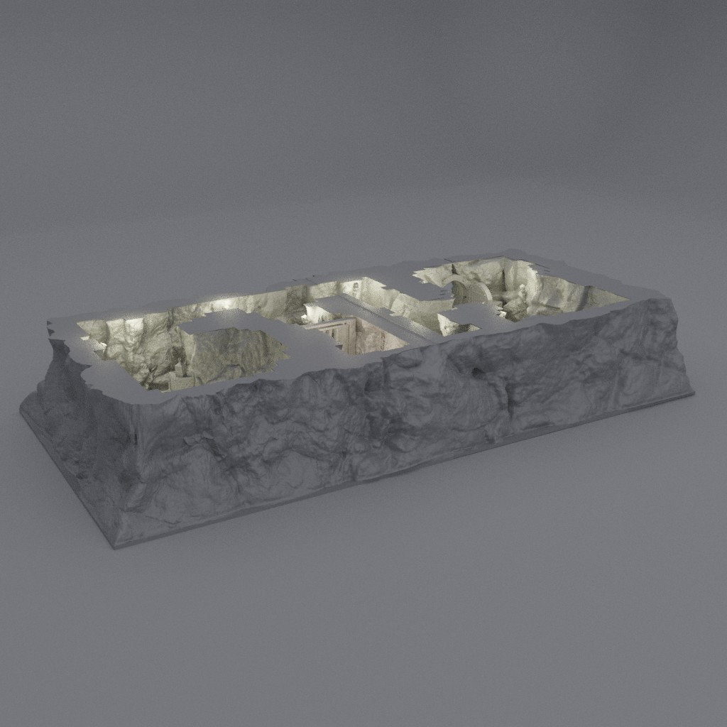 Small Bandit Hideout | Aussie 3D Printed Miniatures and Terrain