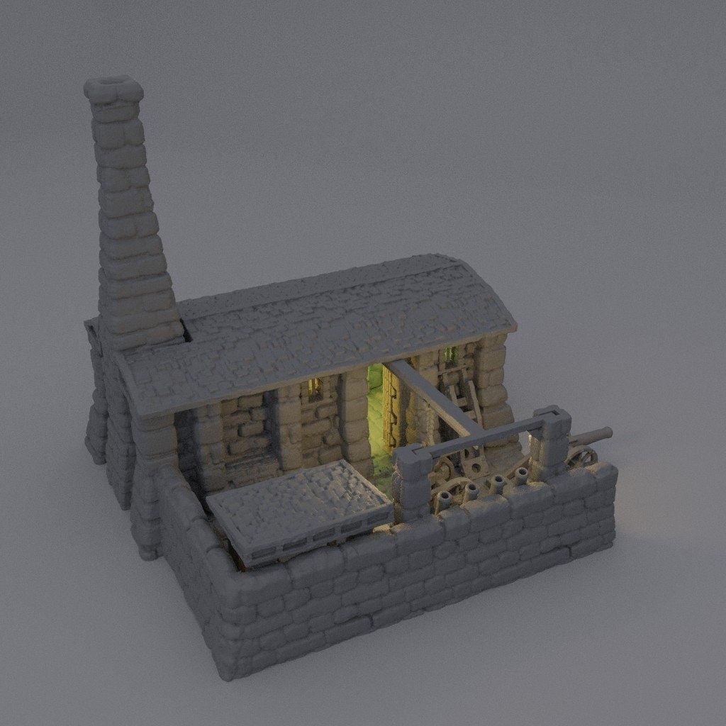 Medieval Cannon Forge | Aussie 3D Printed Miniatures and Terrain