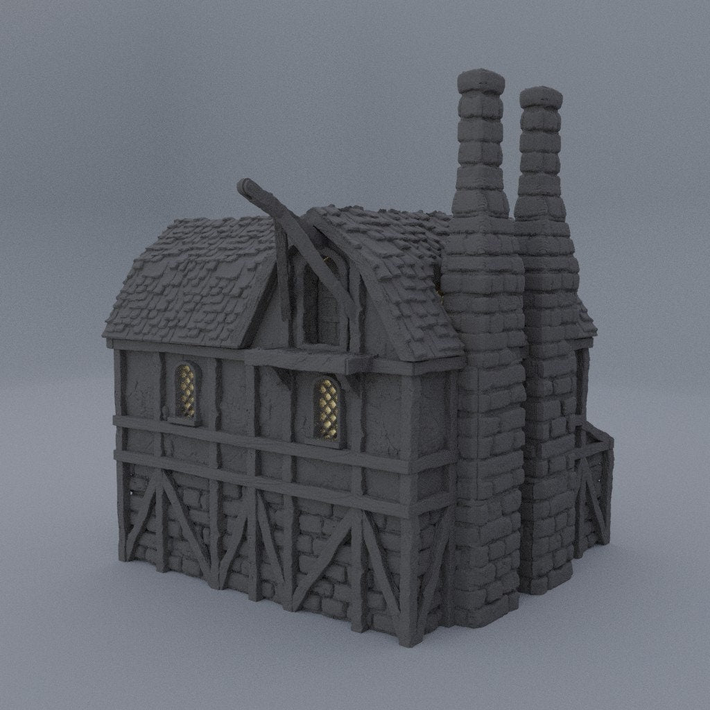 Medieval Destillery | Aussie 3D Printed Miniatures and Terrain