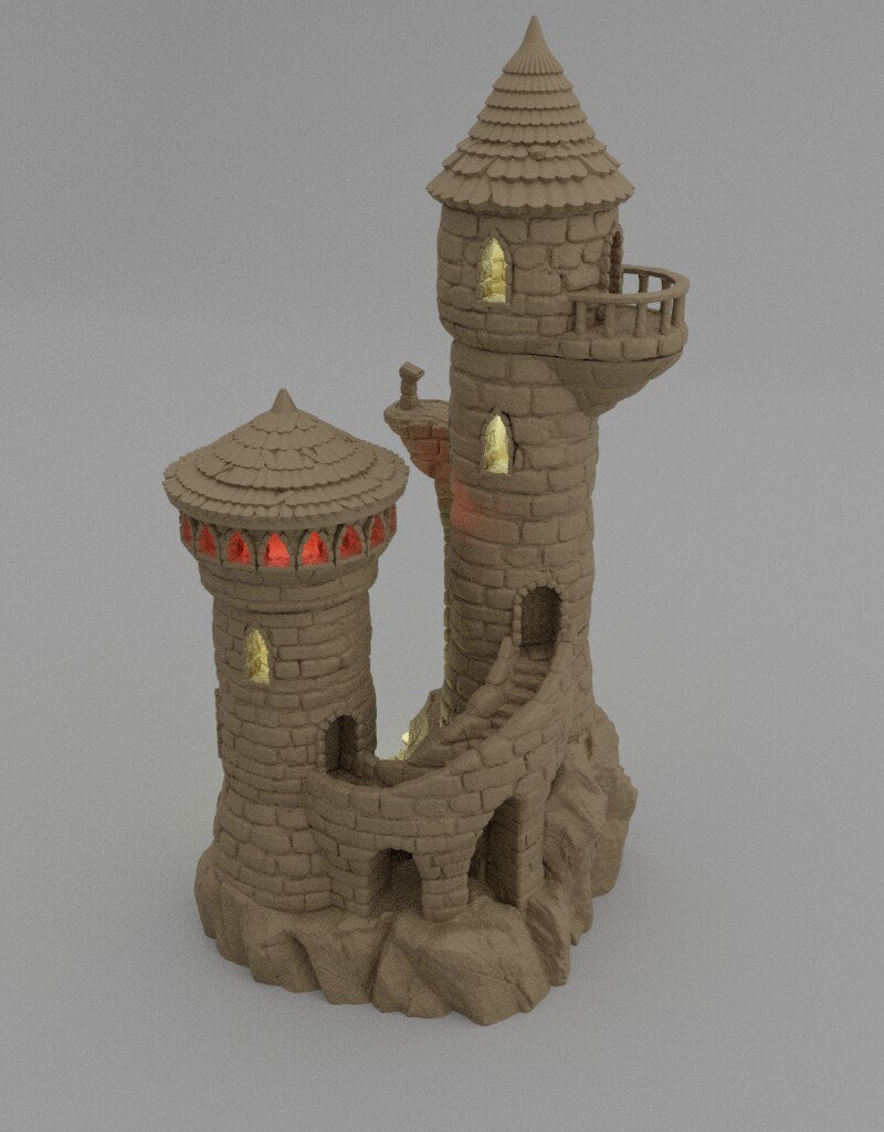 Small Wizards Tower | Aussie 3D Printed Miniatures and Terrain