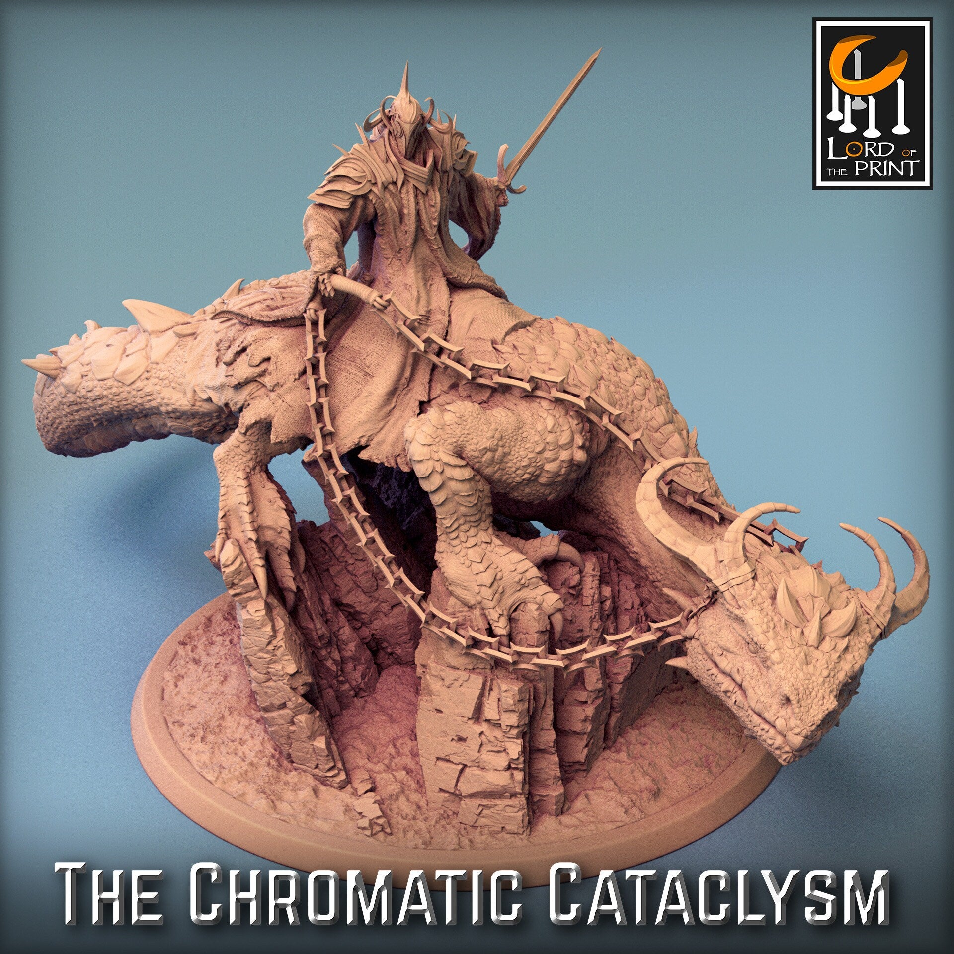 Drake Riders, 3 Poses | Aussie 3D Printed Miniatures and Terrain
