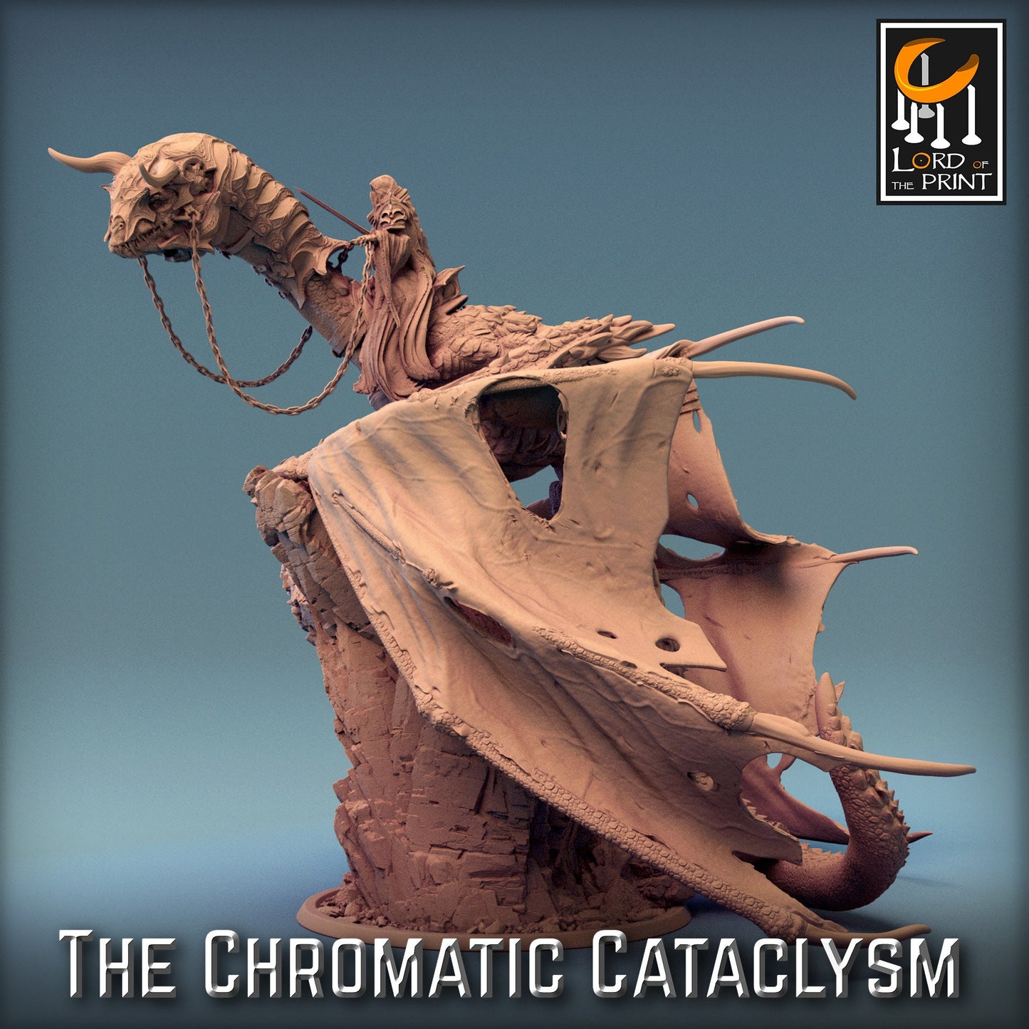 Wyvern Riders, 3 Poses | Aussie 3D Printed Miniatures and Terrain