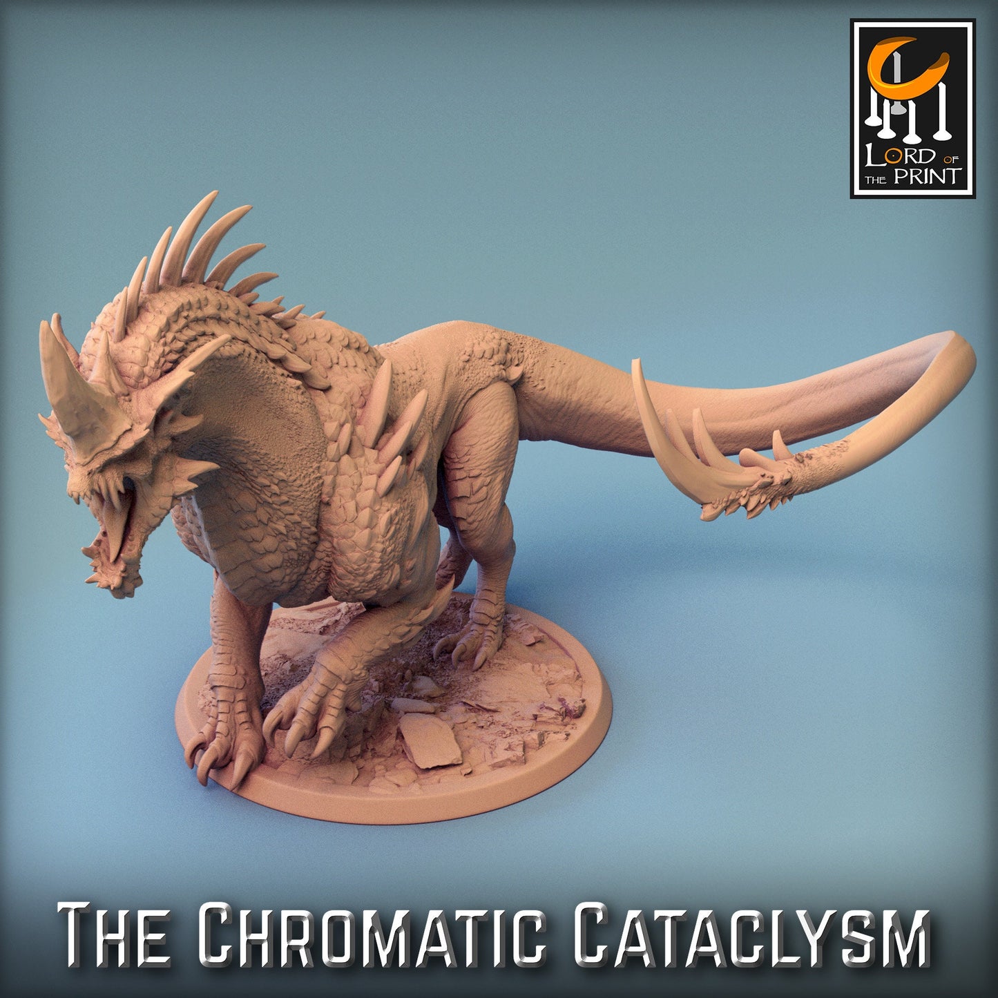 Blue Dragon Spawn | Aussie 3D Printed Miniatures and Terrain