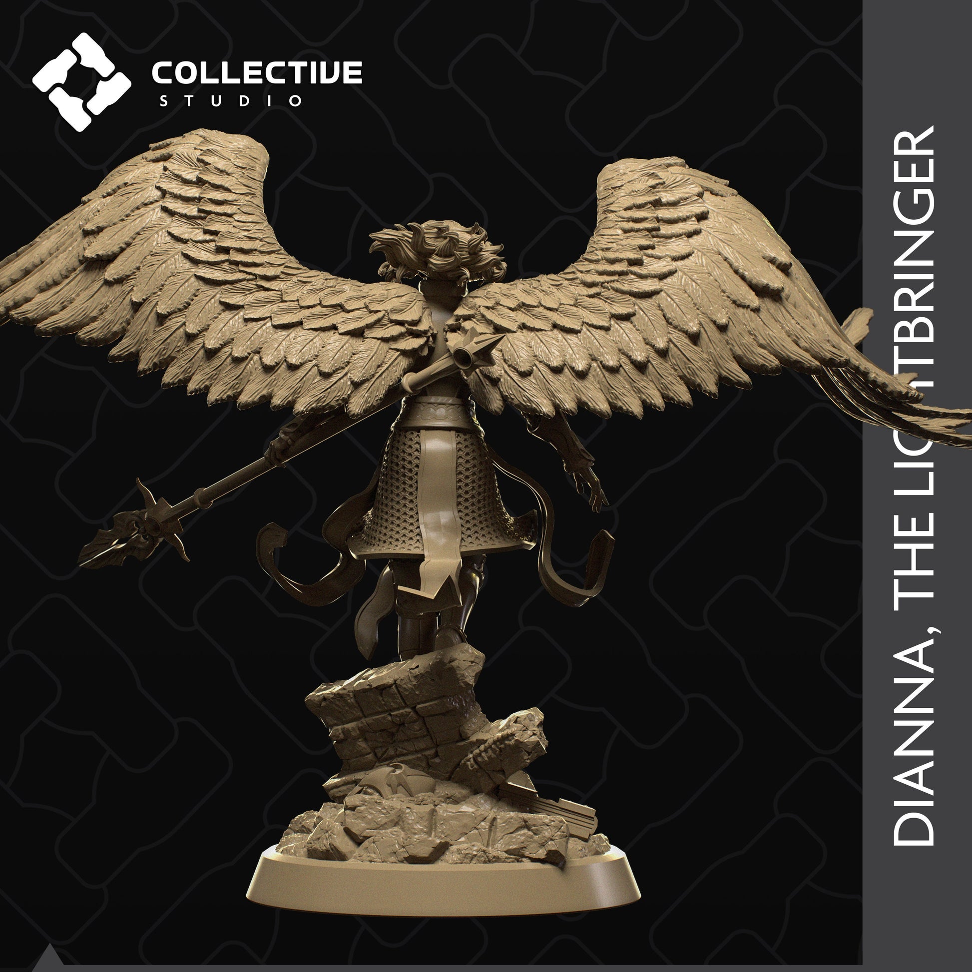 Diana | Aussie 3D Printed Miniatures and Terrain