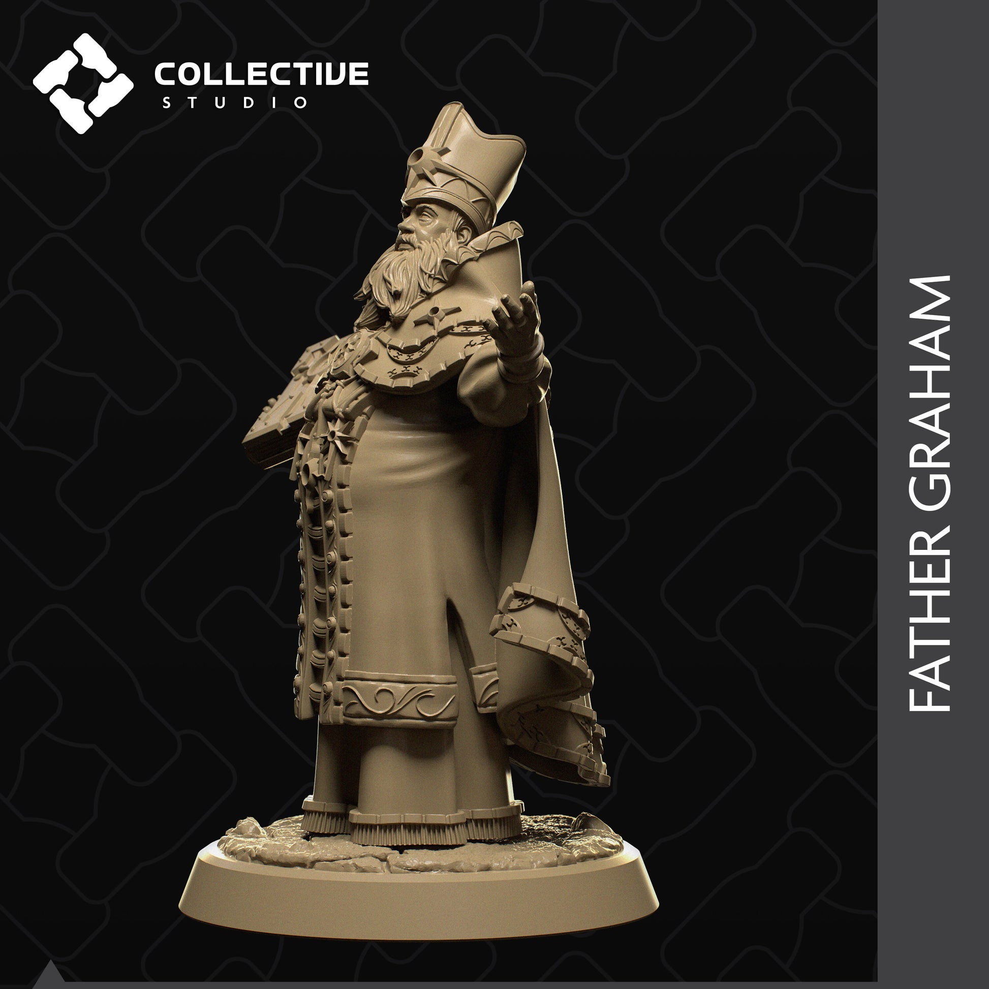 Father Graham | Aussie 3D Printed Miniatures and Terrain