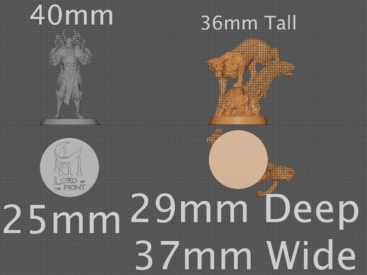 Jaguar | Aussie 3D Printed Miniatures and Terrain