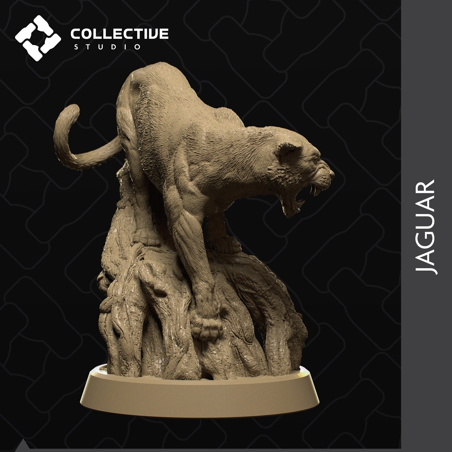 Jaguar | Aussie 3D Printed Miniatures and Terrain
