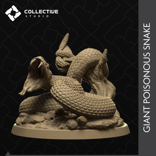 Snake | Aussie 3D Printed Miniatures and Terrain