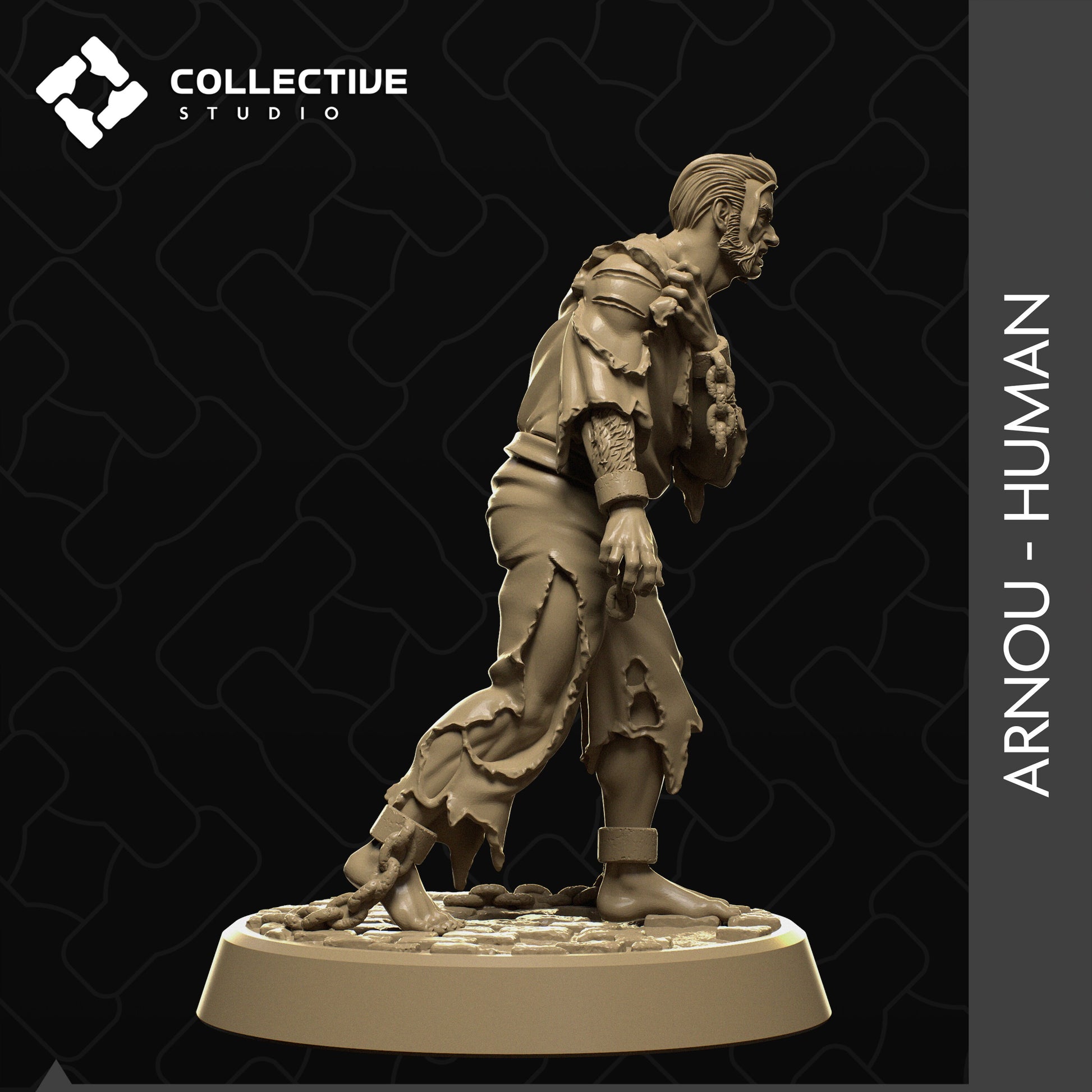 Werewolf Man | Aussie 3D Printed Miniatures and Terrain