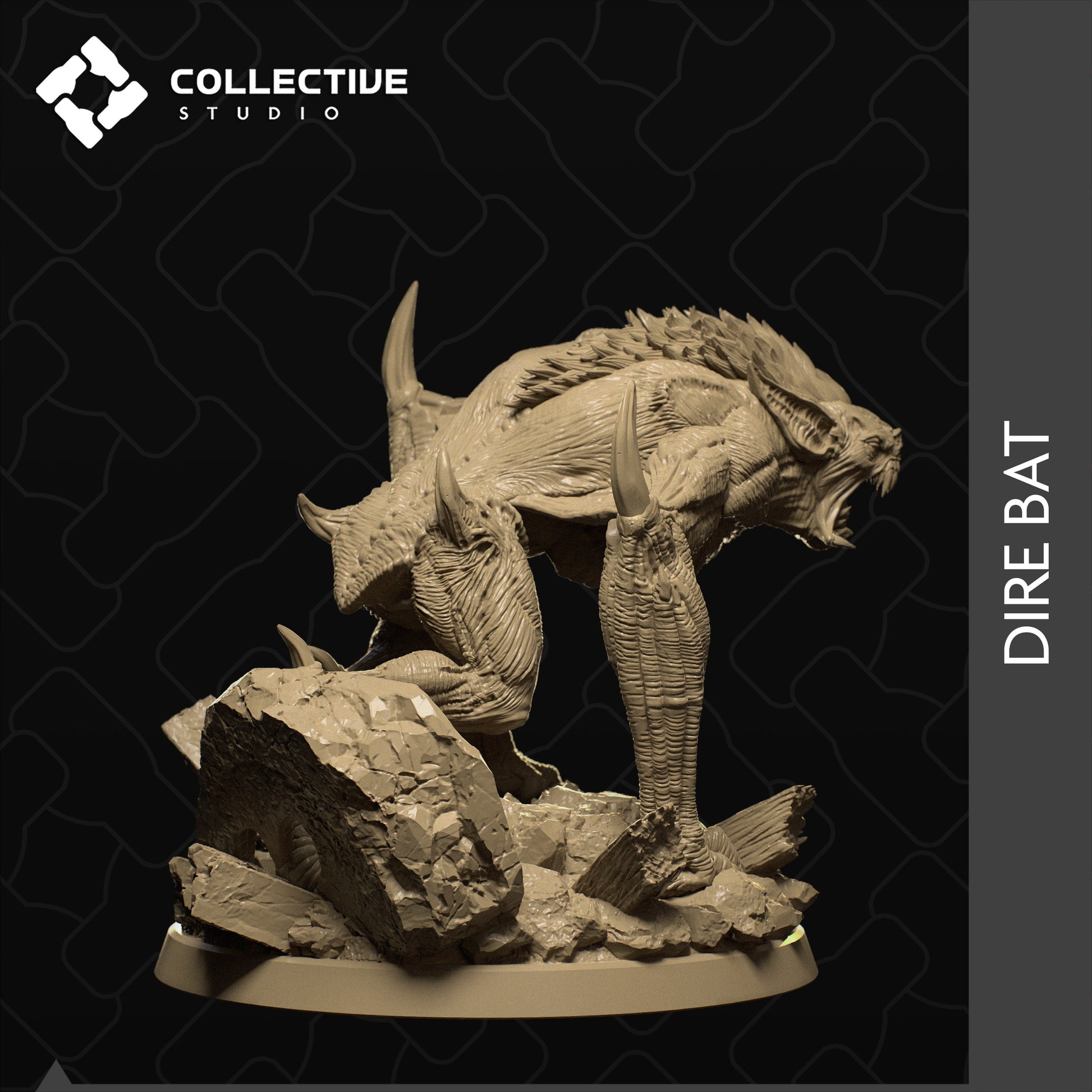 Giant Bat | Aussie 3D Printed Miniatures and Terrain