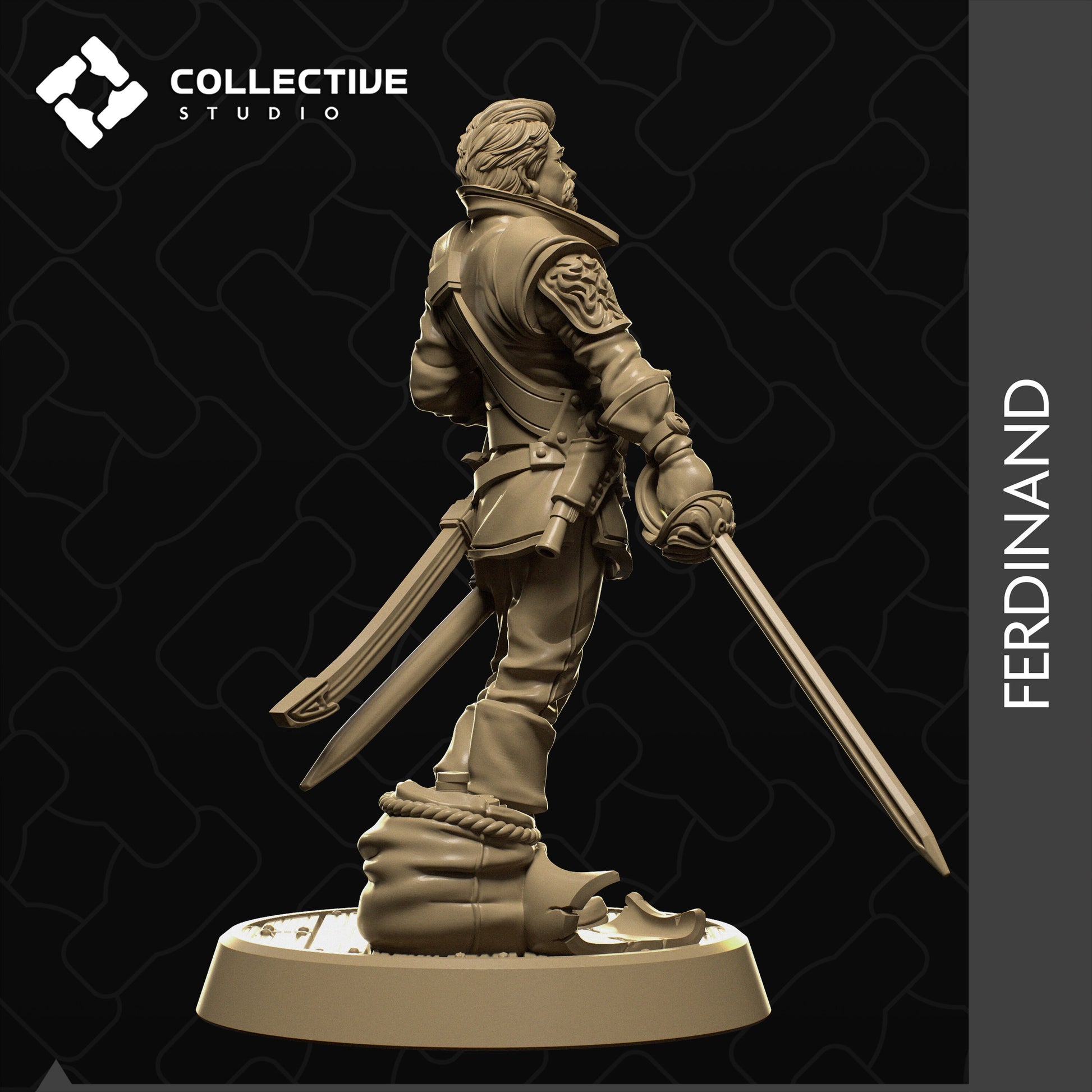 Ferdinand | Aussie 3D Printed Miniatures and Terrain