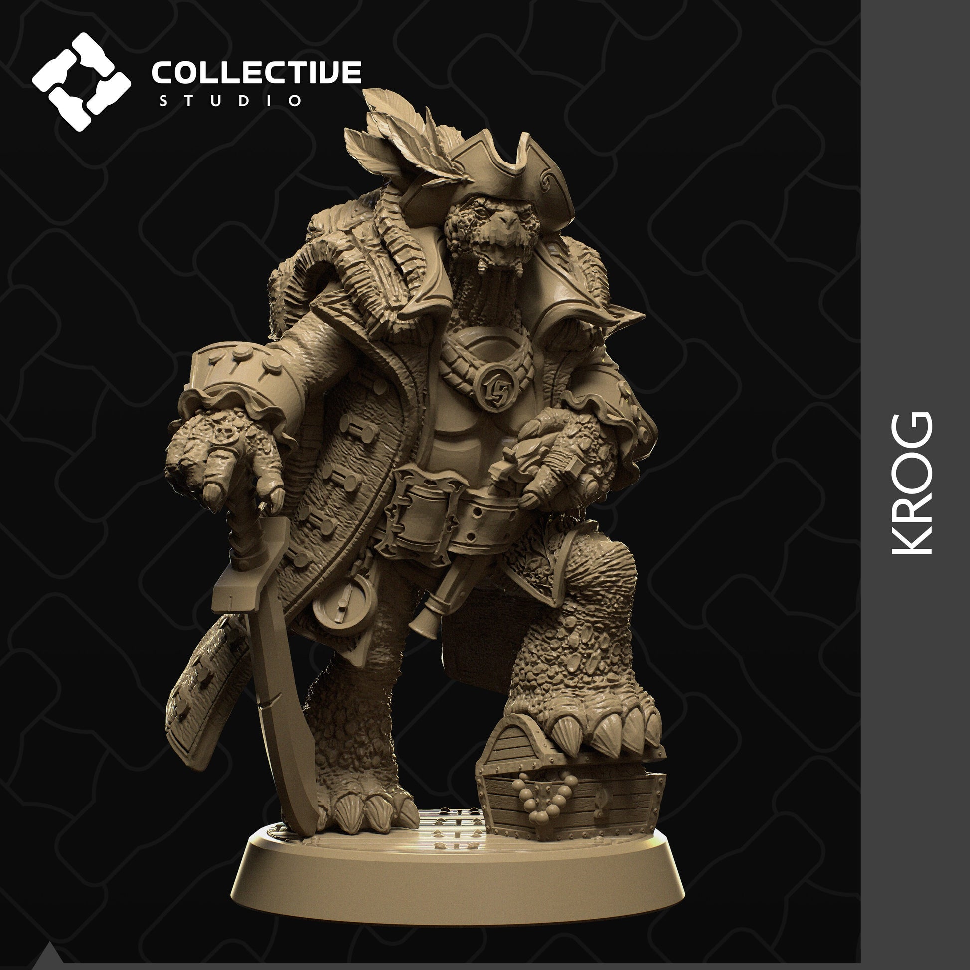 Krog | Aussie 3D Printed Miniatures and Terrain