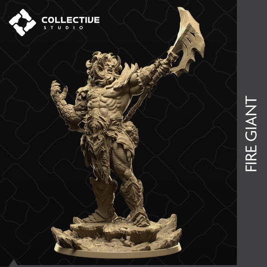 Fire Giant | Aussie 3D Printed Miniatures and Terrain