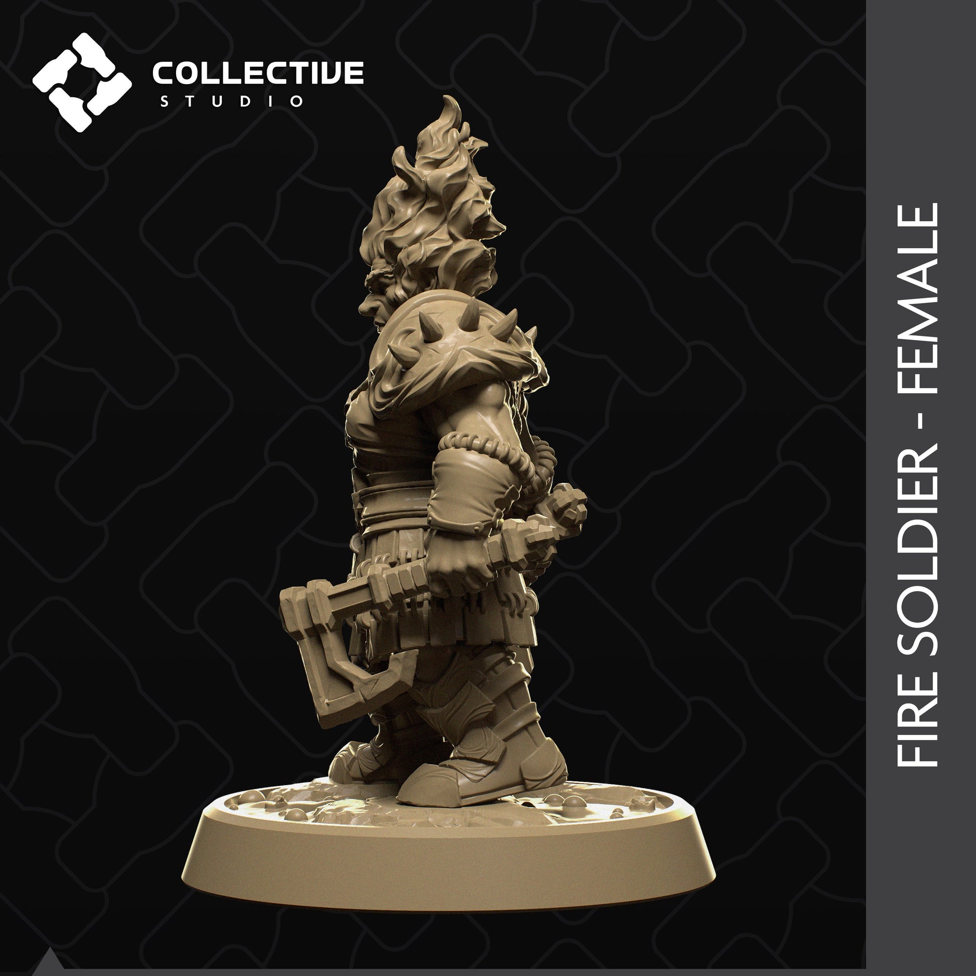 Elemental Soldier | Aussie 3D Printed Miniatures and Terrain
