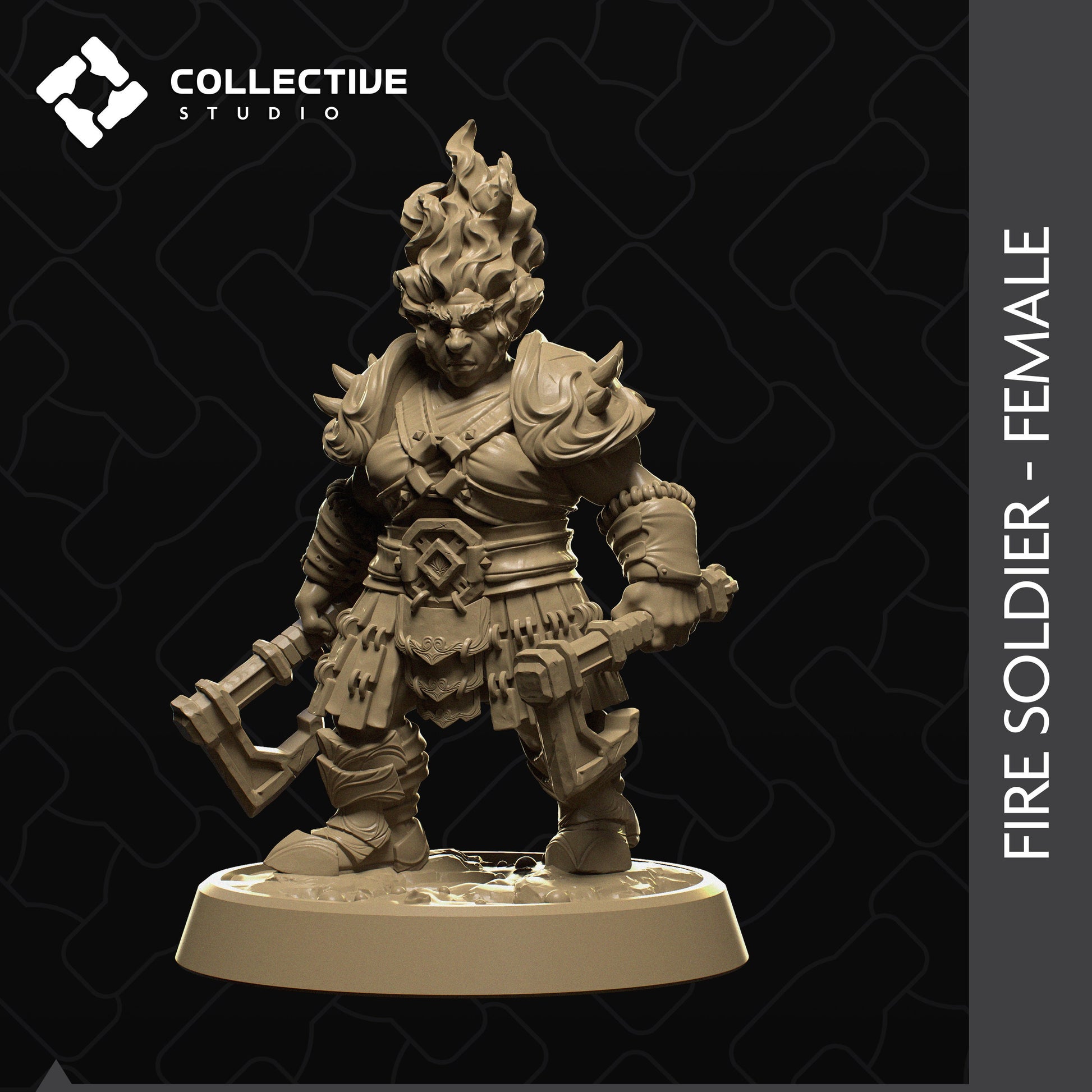 Elemental Soldier | Aussie 3D Printed Miniatures and Terrain