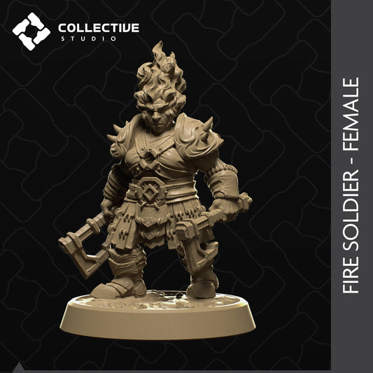 Elemental Soldier | Aussie 3D Printed Miniatures and Terrain