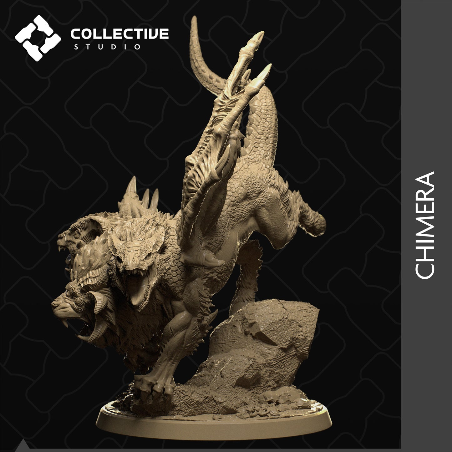 Chimera | Aussie 3D Printed Miniatures and Terrain