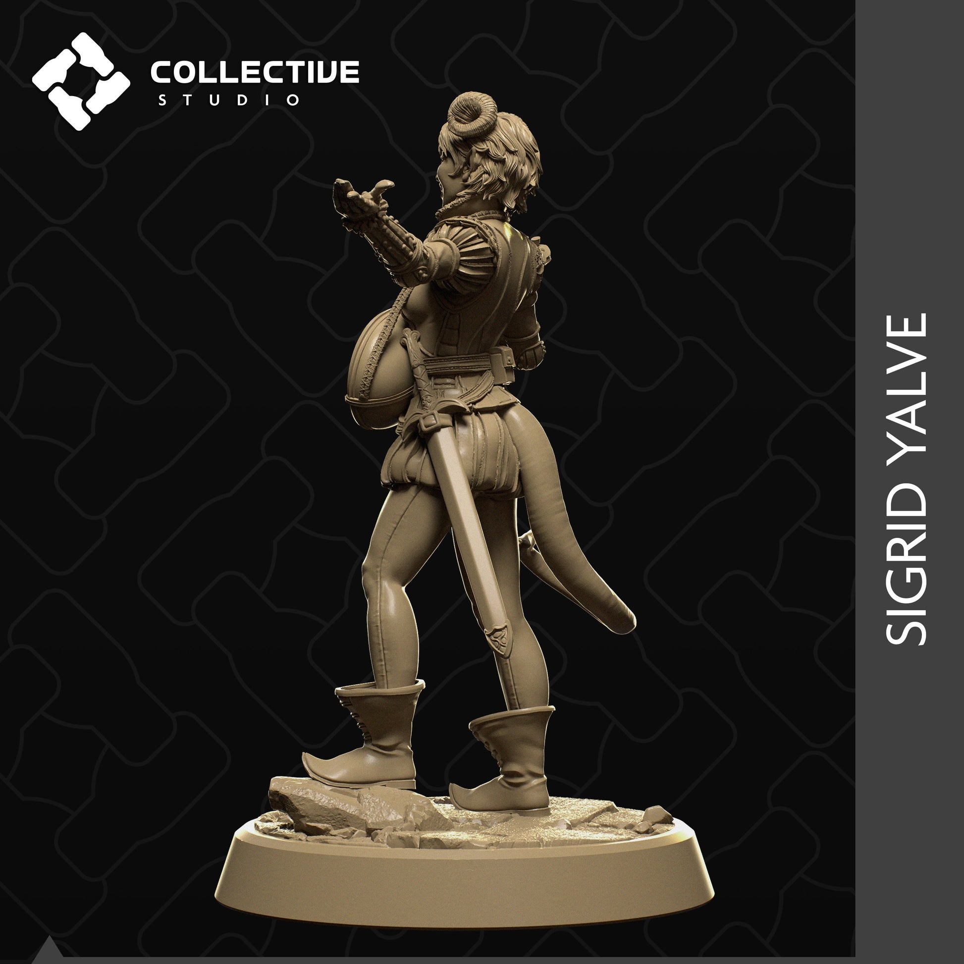 Sigrid | Aussie 3D Printed Miniatures and Terrain