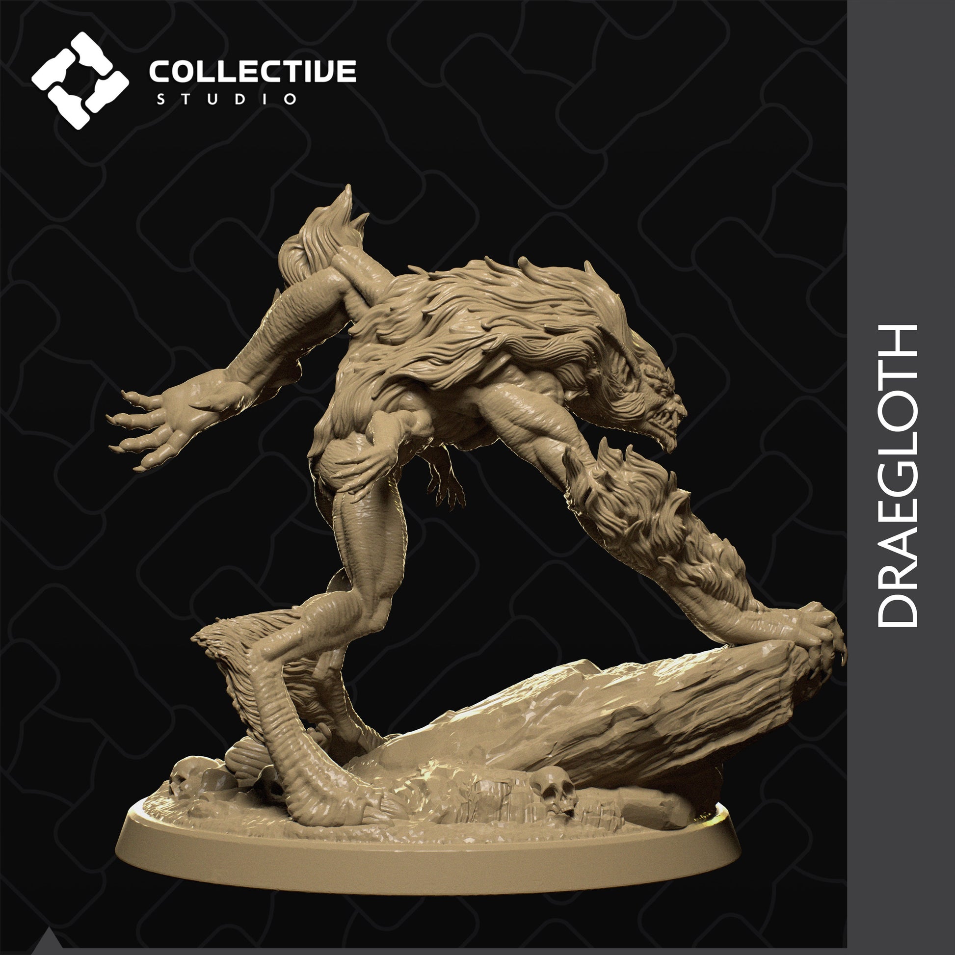 Draegloth | Aussie 3D Printed Miniatures and Terrain