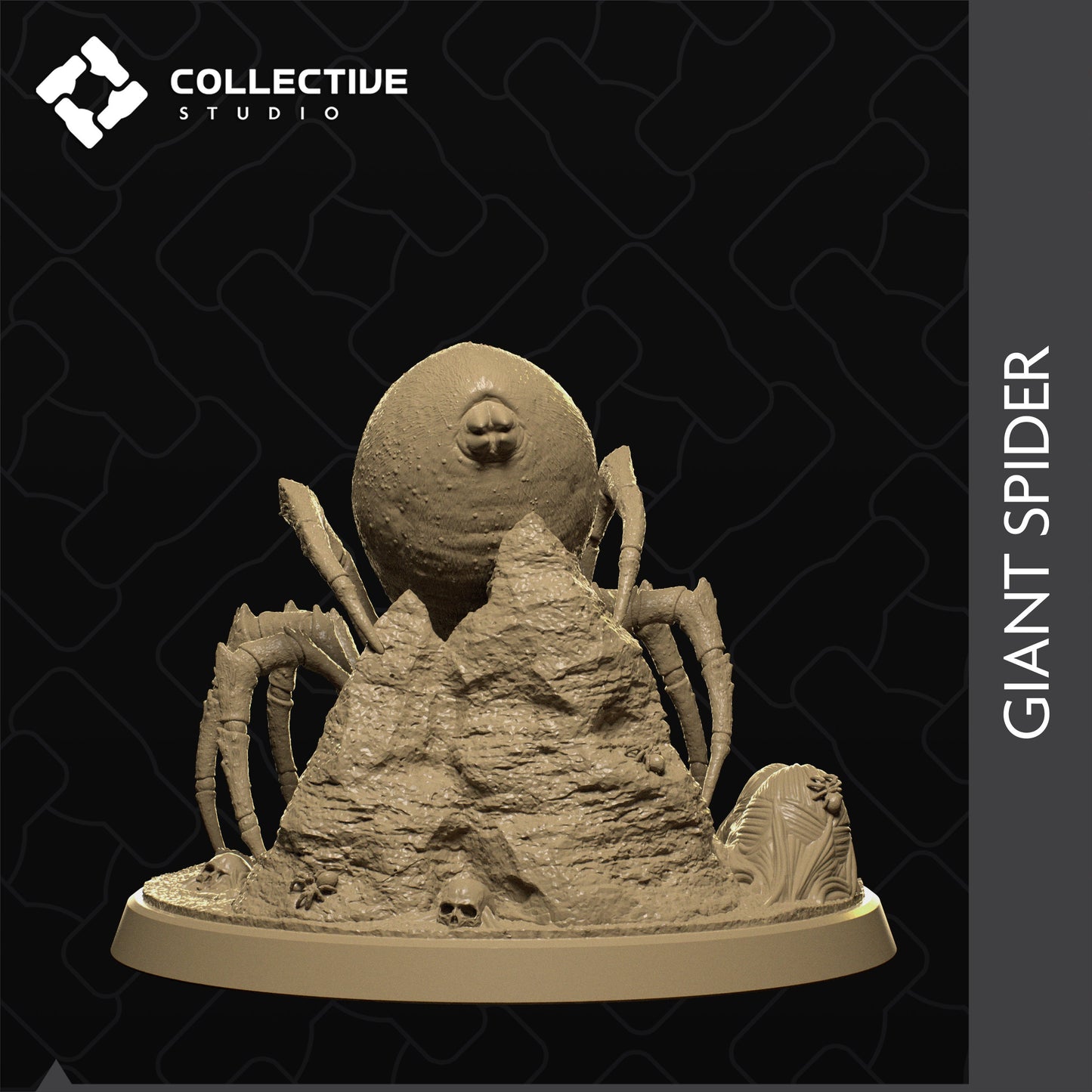Giant Spider | Aussie 3D Printed Miniatures and Terrain