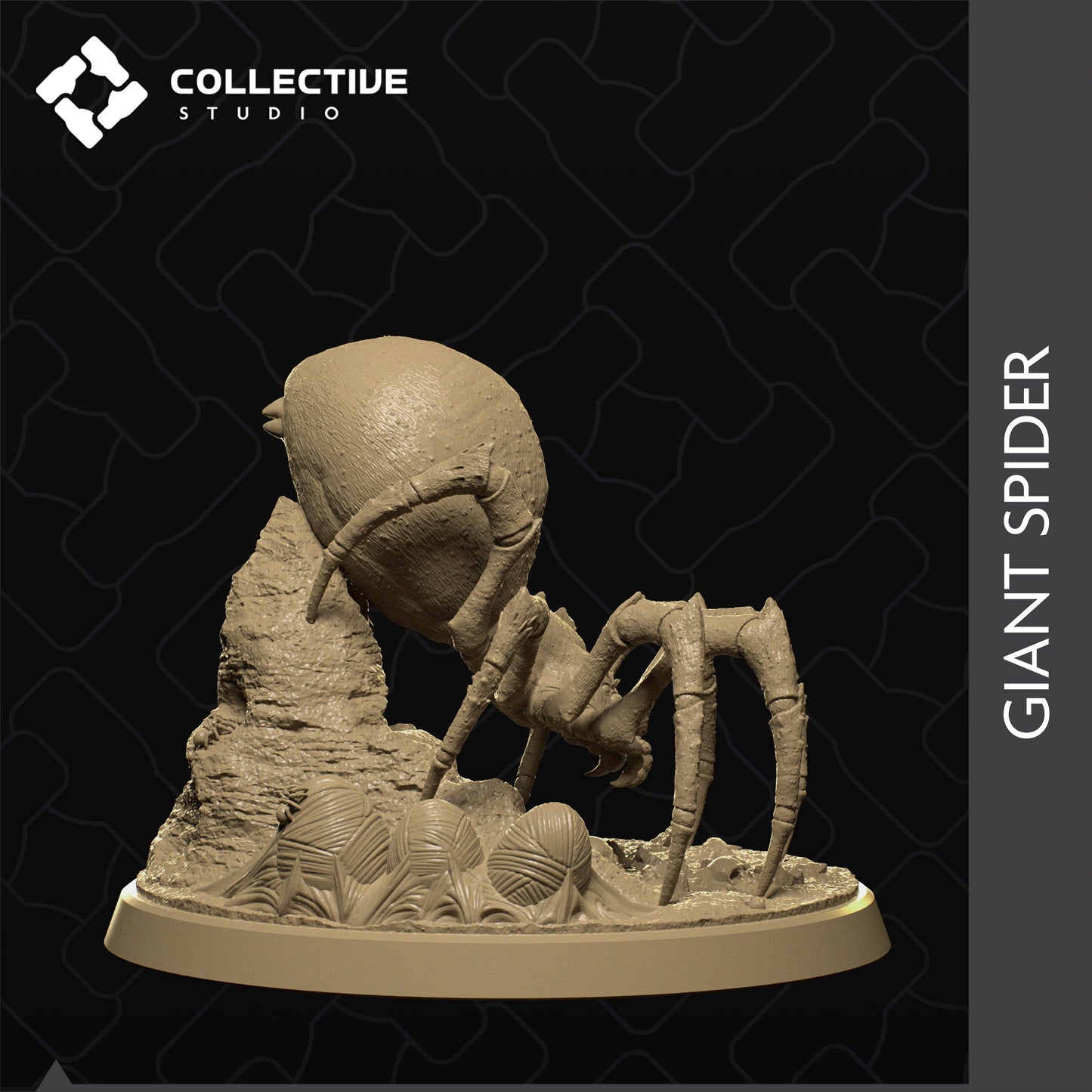 Giant Spider | Aussie 3D Printed Miniatures and Terrain