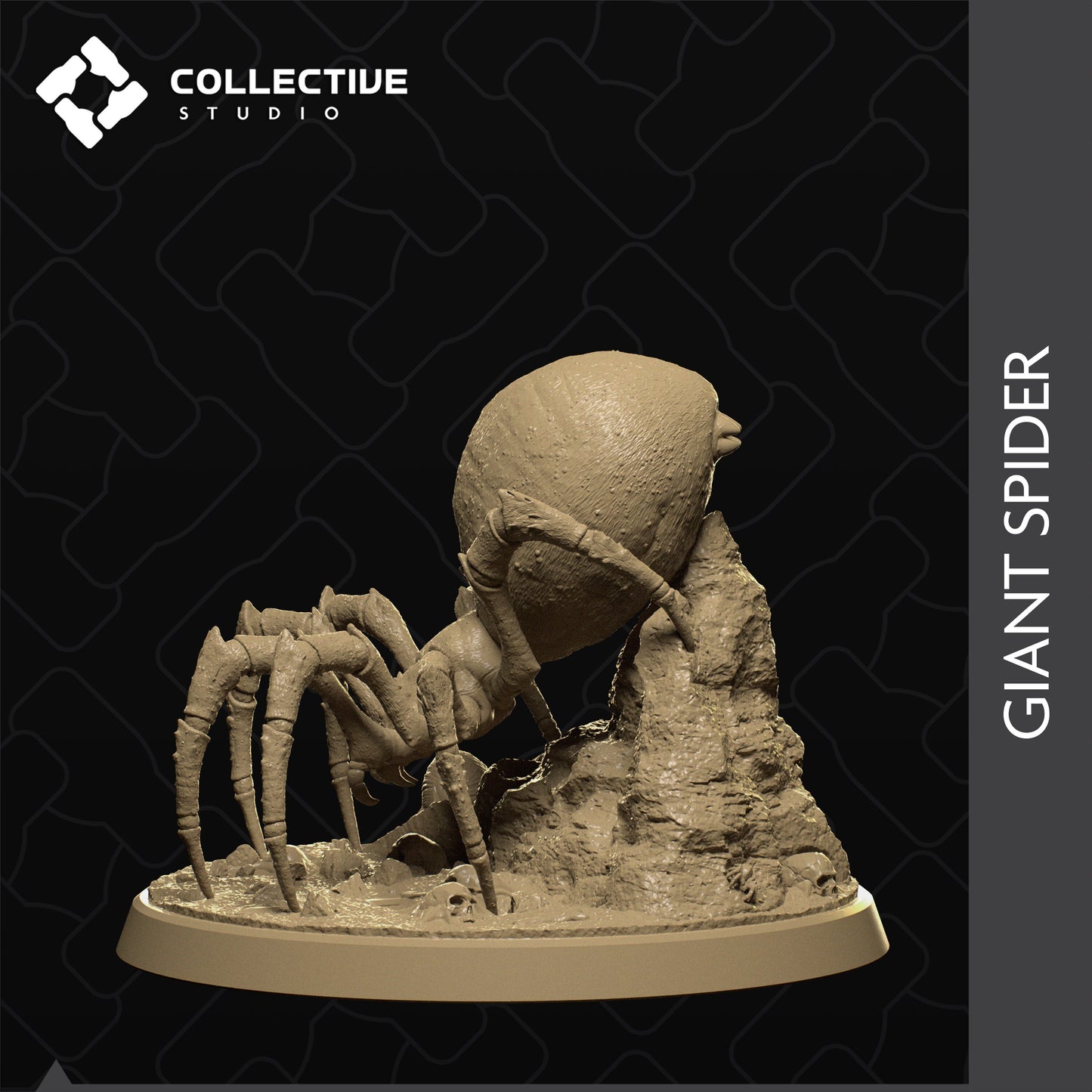 Giant Spider | Aussie 3D Printed Miniatures and Terrain