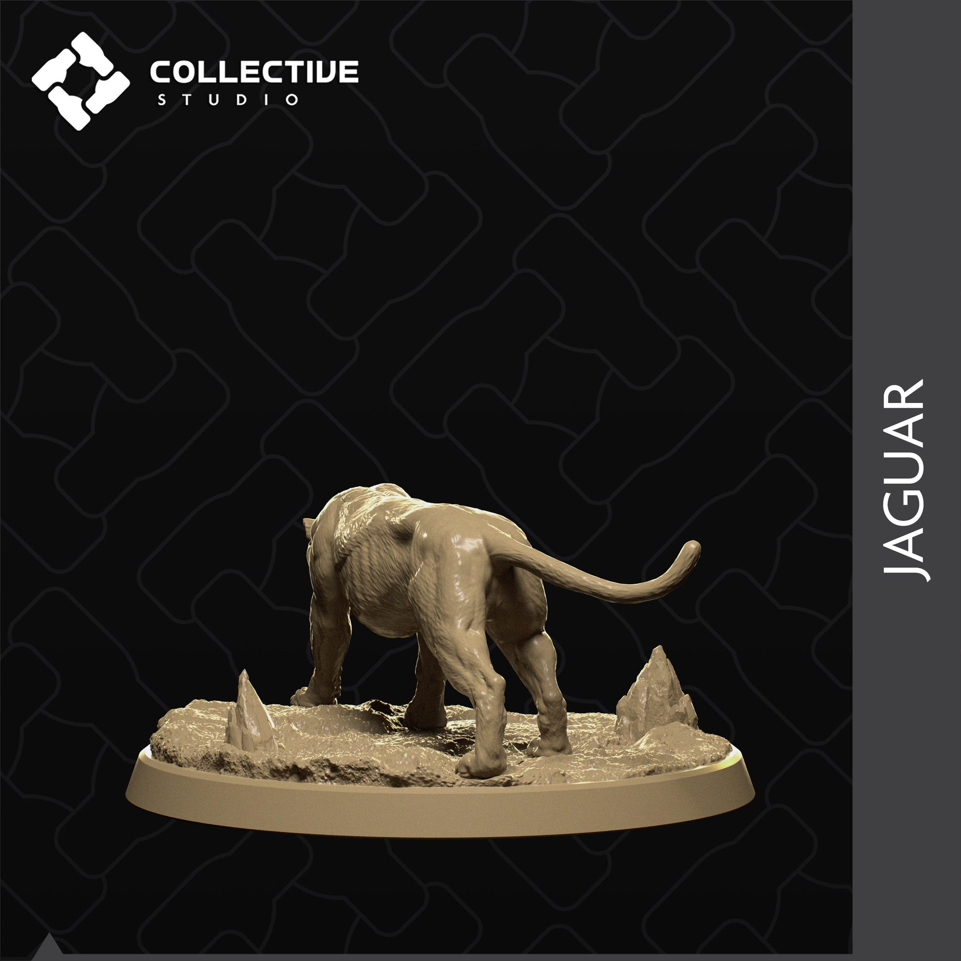 Jaguar | Aussie 3D Printed Miniatures and Terrain