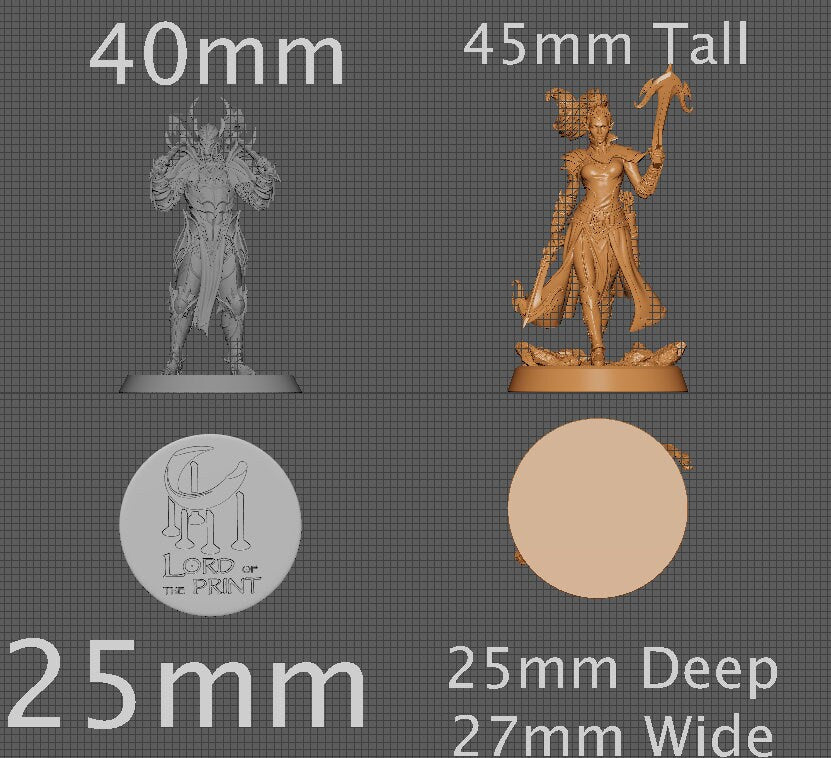 Livia | Aussie 3D Printed Miniatures and Terrain