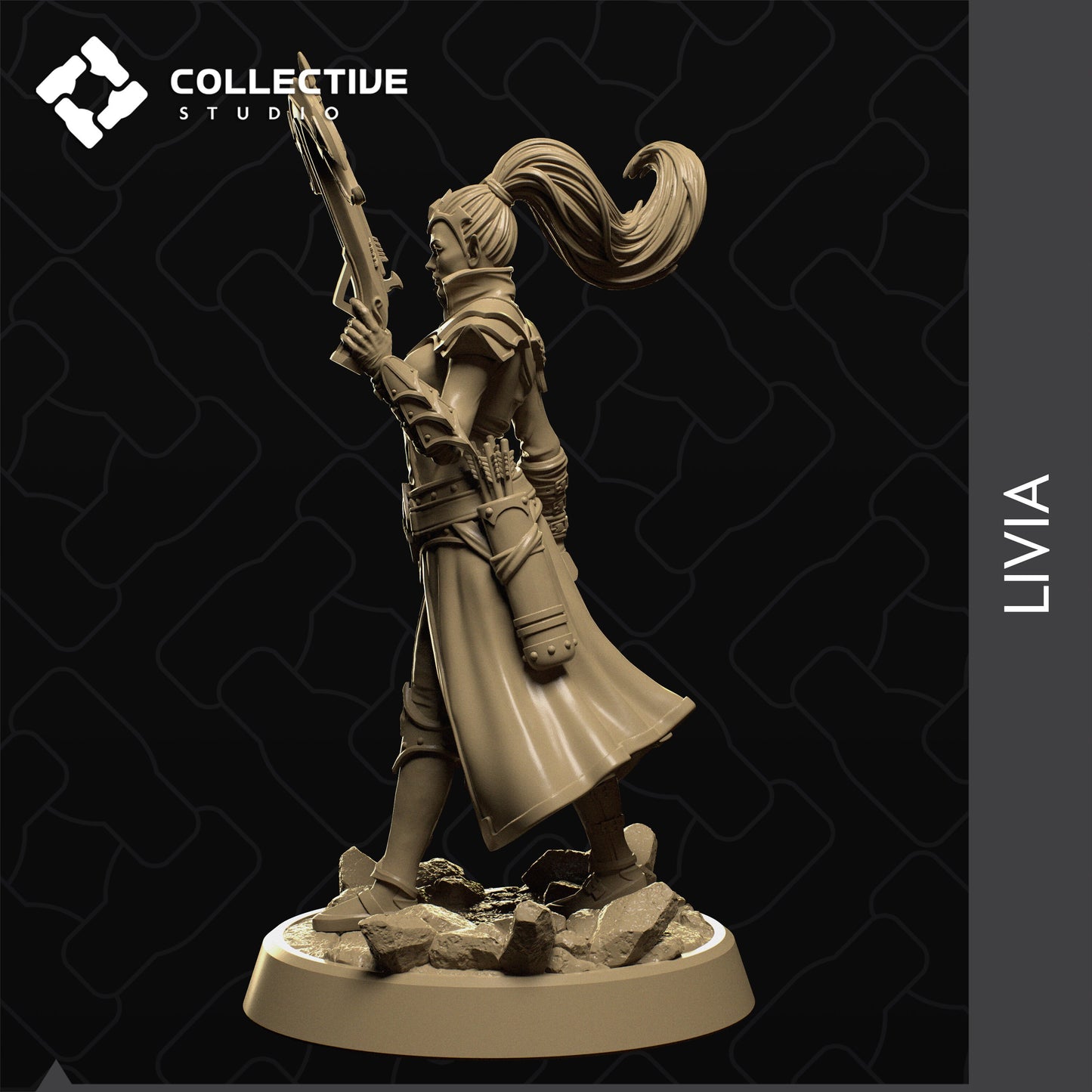 Livia | Aussie 3D Printed Miniatures and Terrain