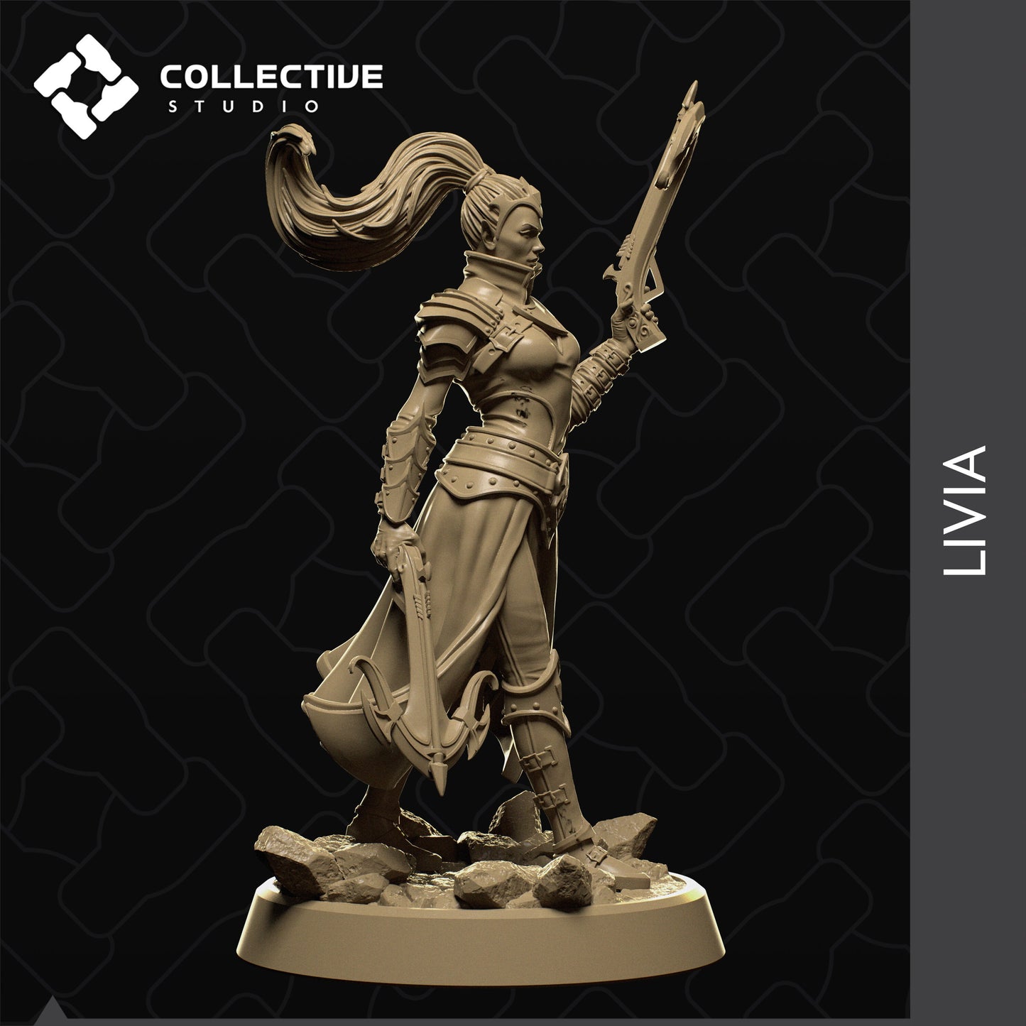 Livia | Aussie 3D Printed Miniatures and Terrain