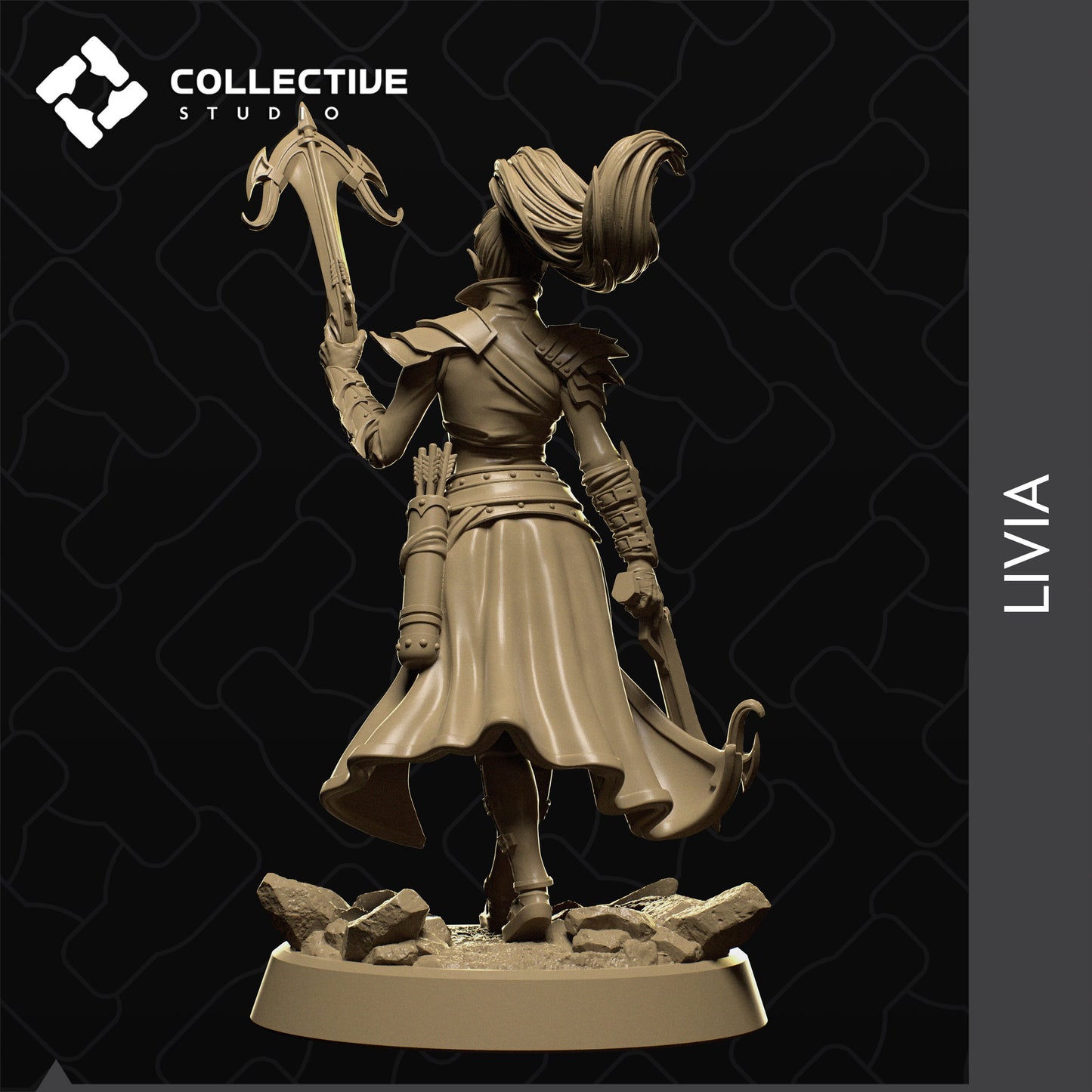 Livia | Aussie 3D Printed Miniatures and Terrain