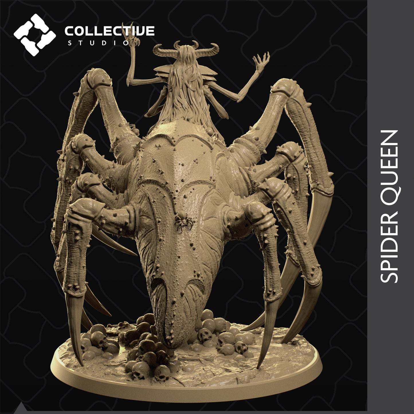 Spider Queen | Aussie 3D Printed Miniatures and Terrain