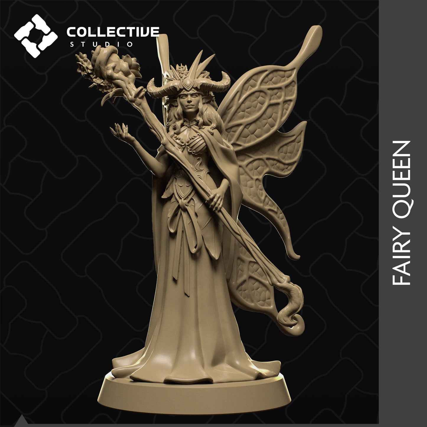 Palmera, Fairy Queen | Aussie 3D Printed Miniatures and Terrain