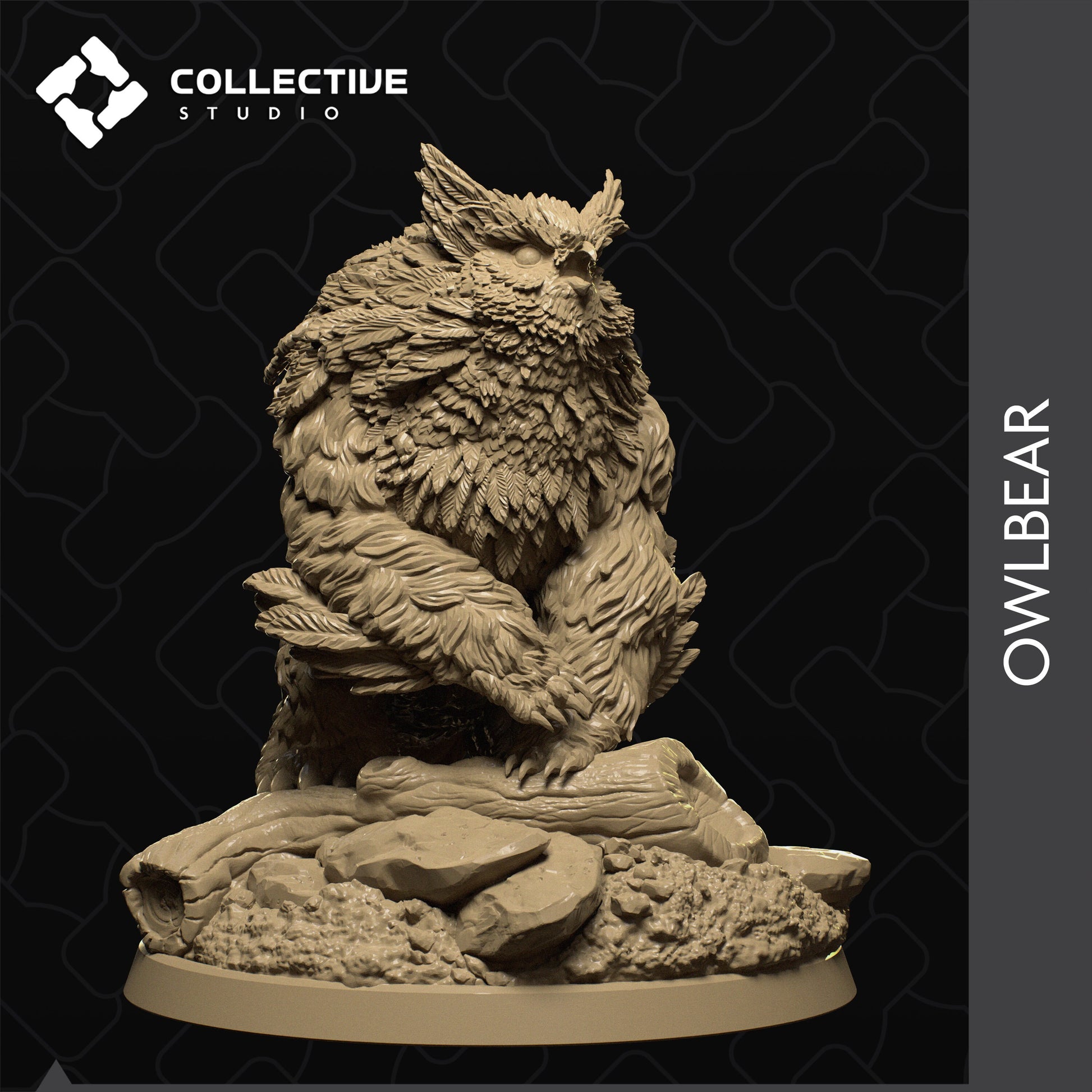 Owlbear | Aussie 3D Printed Miniatures and Terrain
