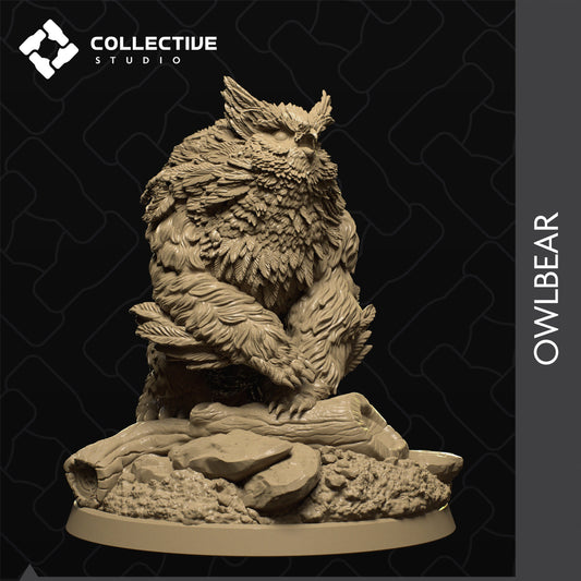 Owlbear | Aussie 3D Printed Miniatures and Terrain