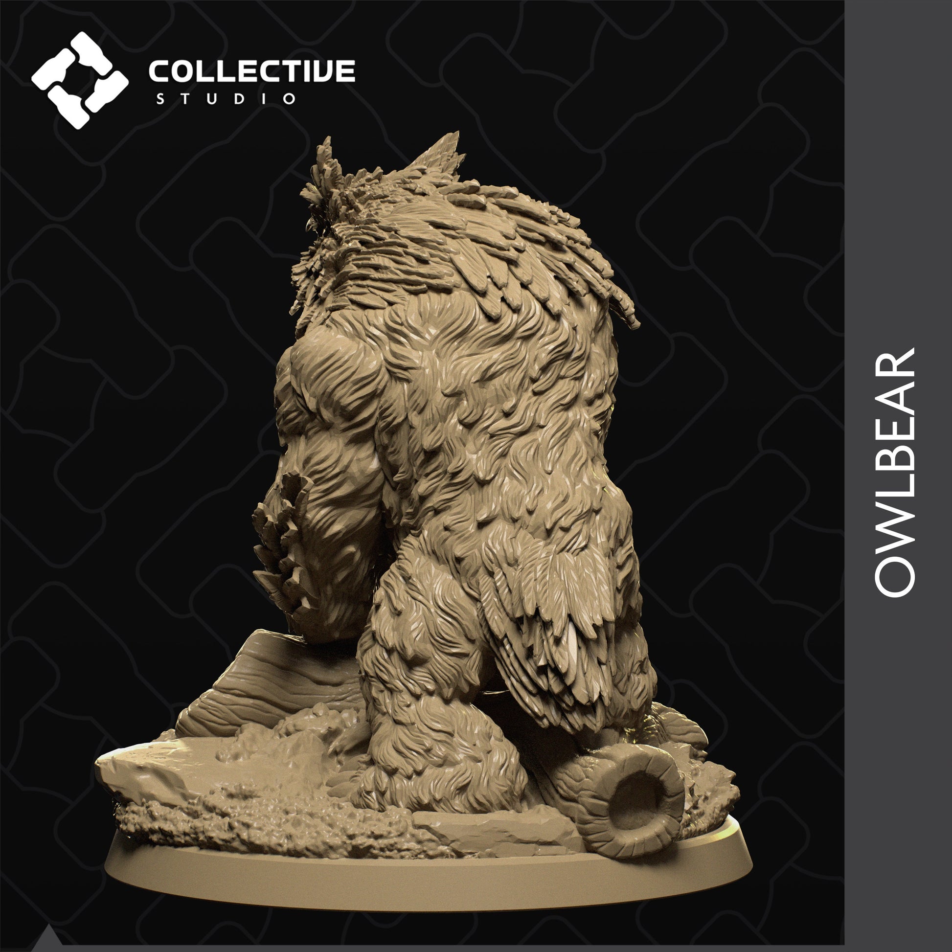 Owlbear | Aussie 3D Printed Miniatures and Terrain