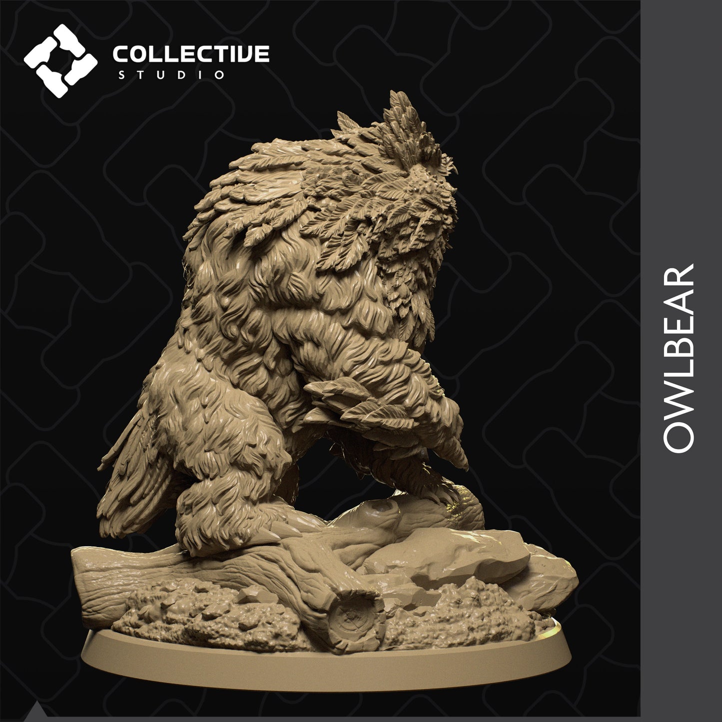 Owlbear | Aussie 3D Printed Miniatures and Terrain