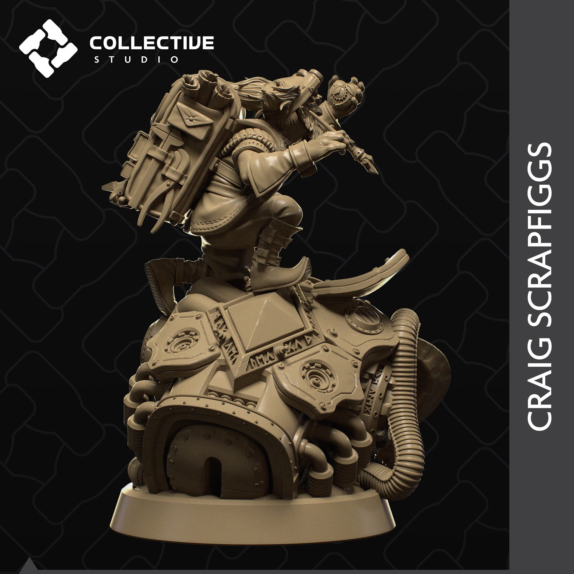 Craig, Gnome, 2 pose options | Aussie 3D Printed Miniatures and Terrain