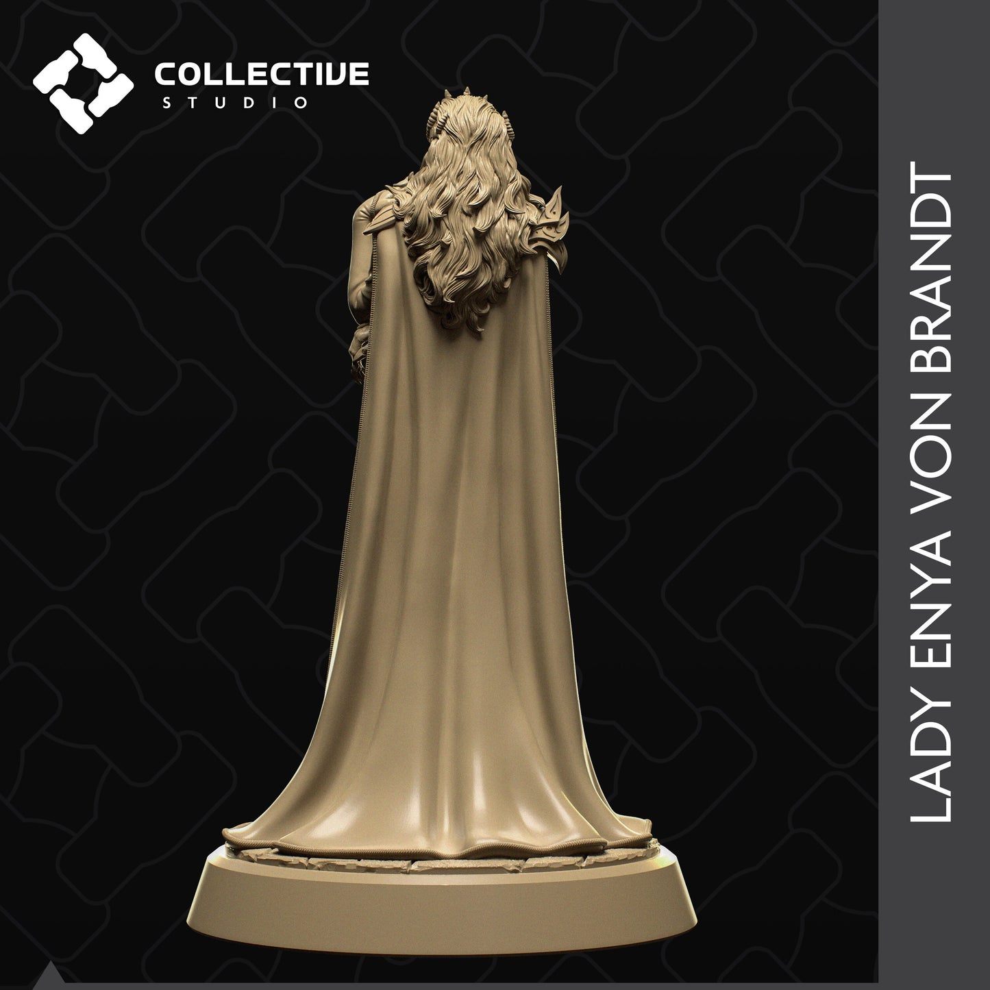 Lady Enya | Aussie 3D Printed Miniatures and Terrain