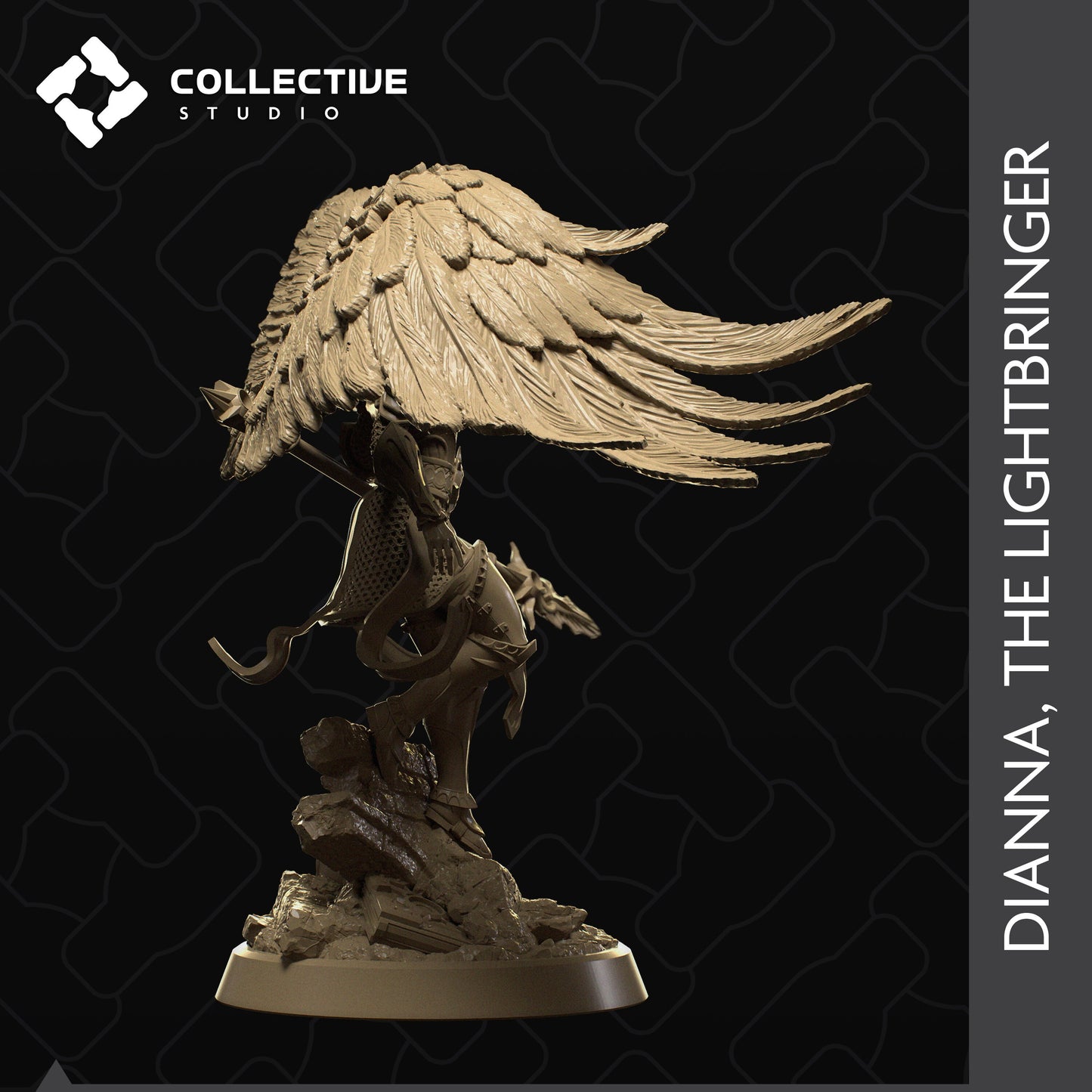 Diana | Aussie 3D Printed Miniatures and Terrain