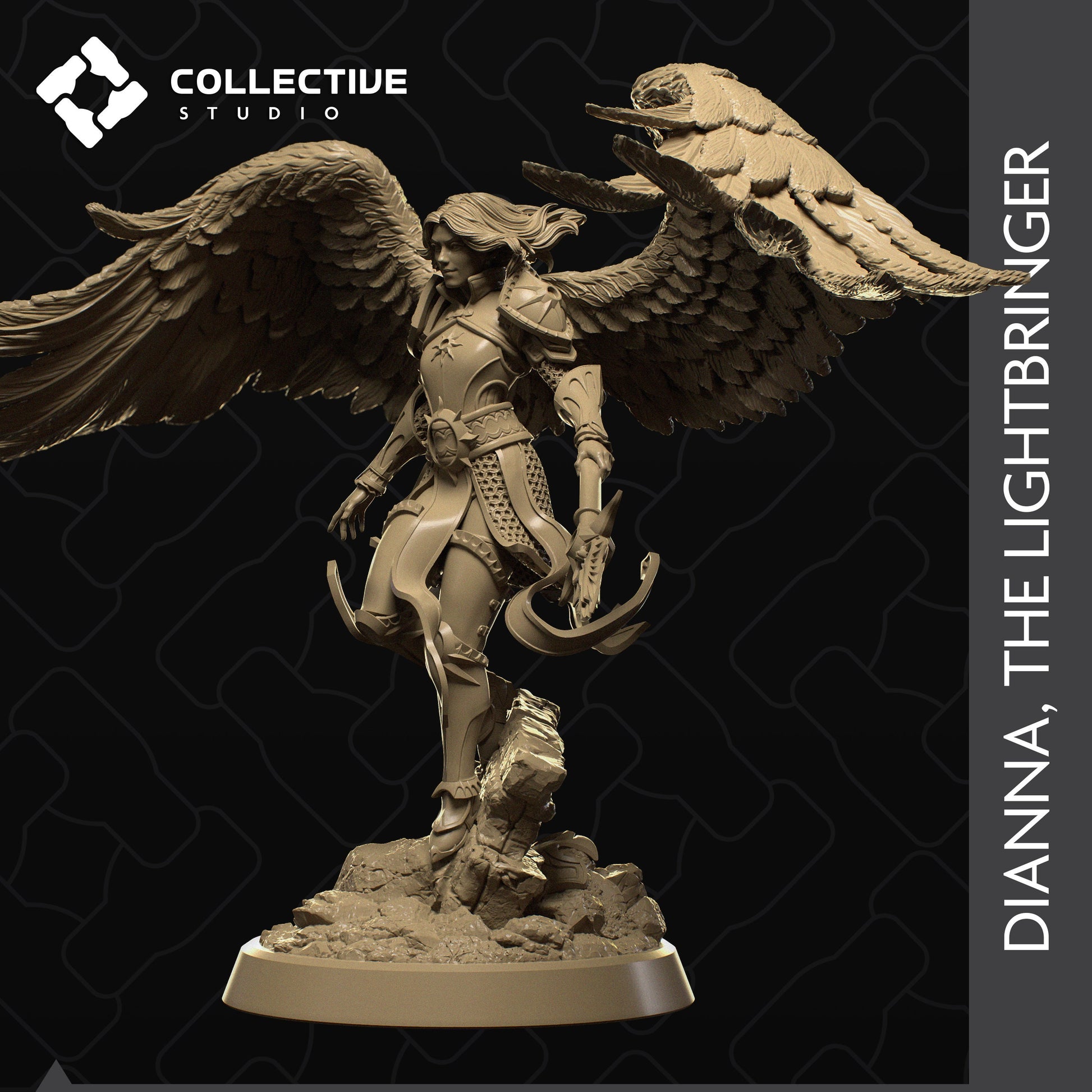 Diana | Aussie 3D Printed Miniatures and Terrain