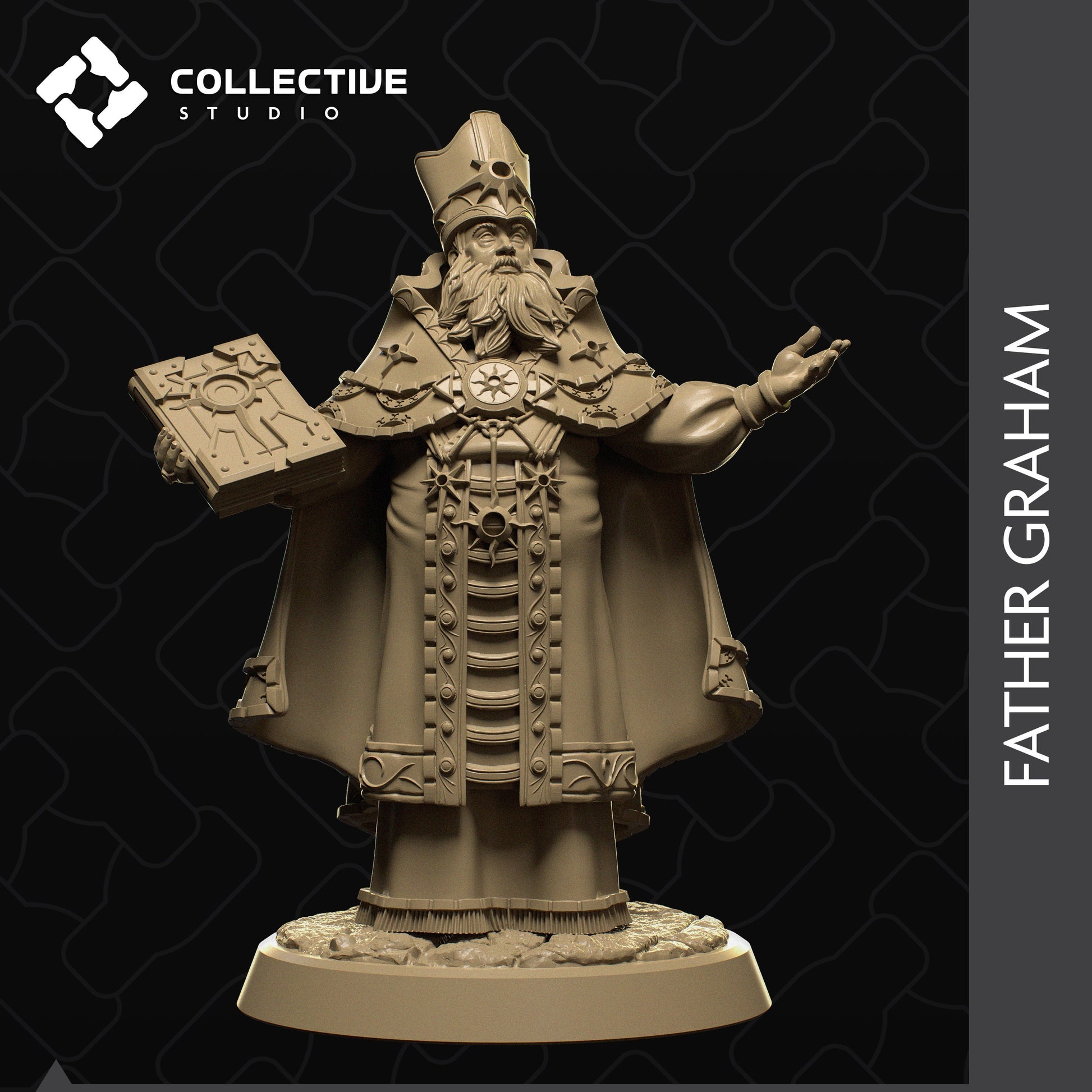 Father Graham | Aussie 3D Printed Miniatures and Terrain