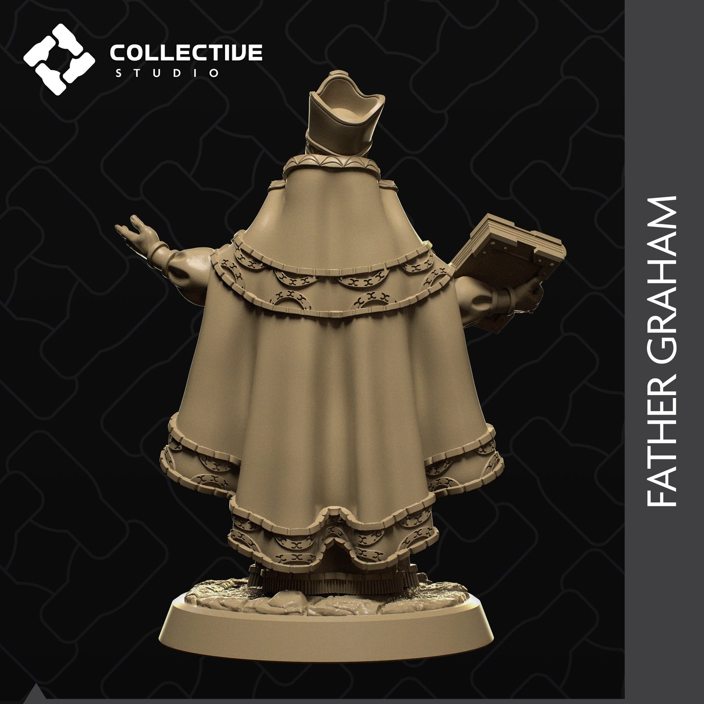 Father Graham | Aussie 3D Printed Miniatures and Terrain