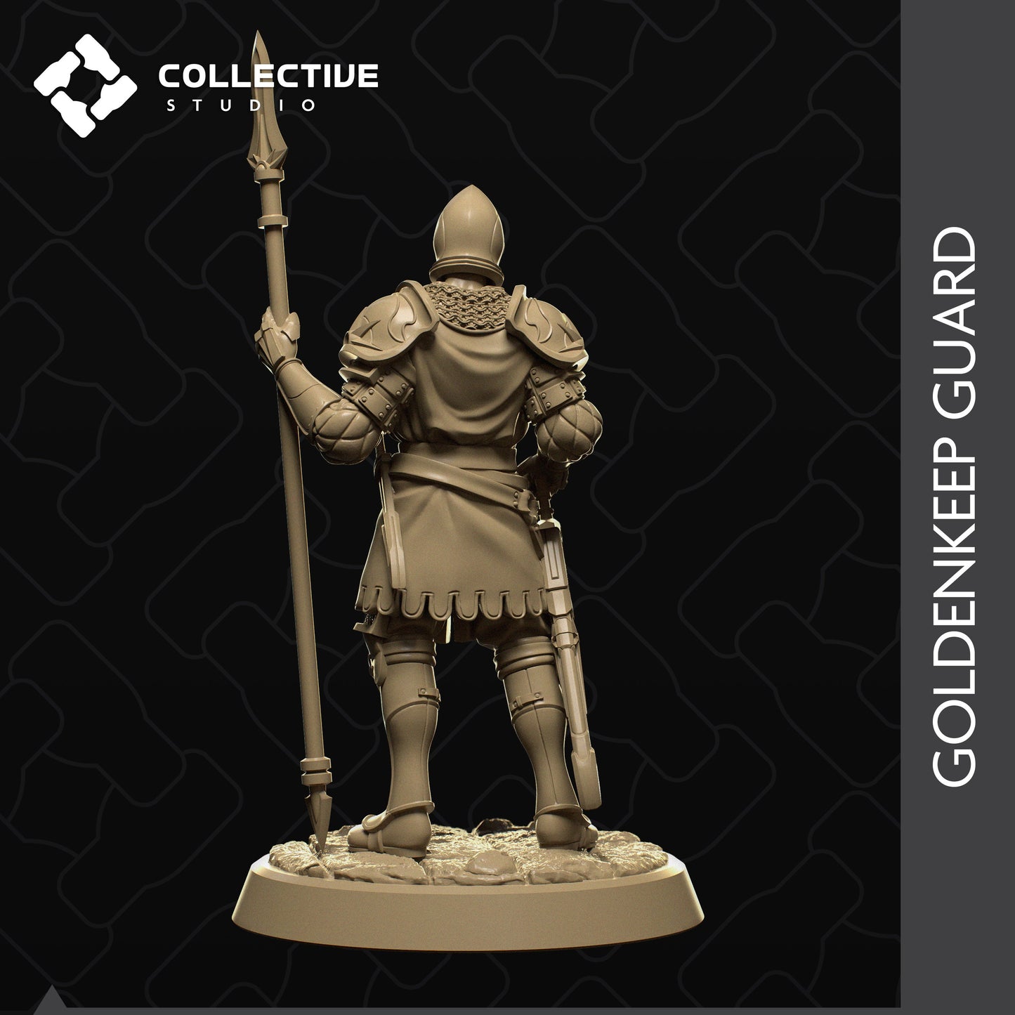 Goldenkeep Guard | Aussie 3D Printed Miniatures and Terrain