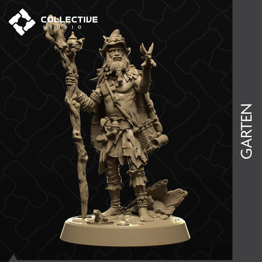 Nivalis the Druid | Aussie 3D Printed Miniatures and Terrain