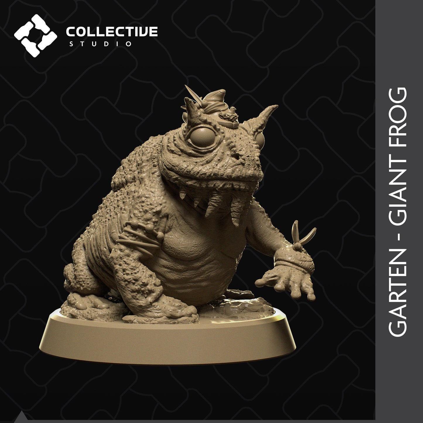 Frog | Aussie 3D Printed Miniatures and Terrain