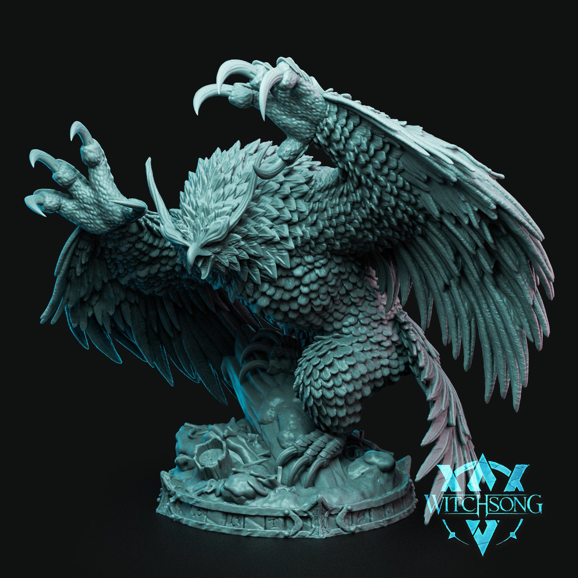 The Night Beast, Bust Options | Aussie 3D Printed Miniatures and Terrain