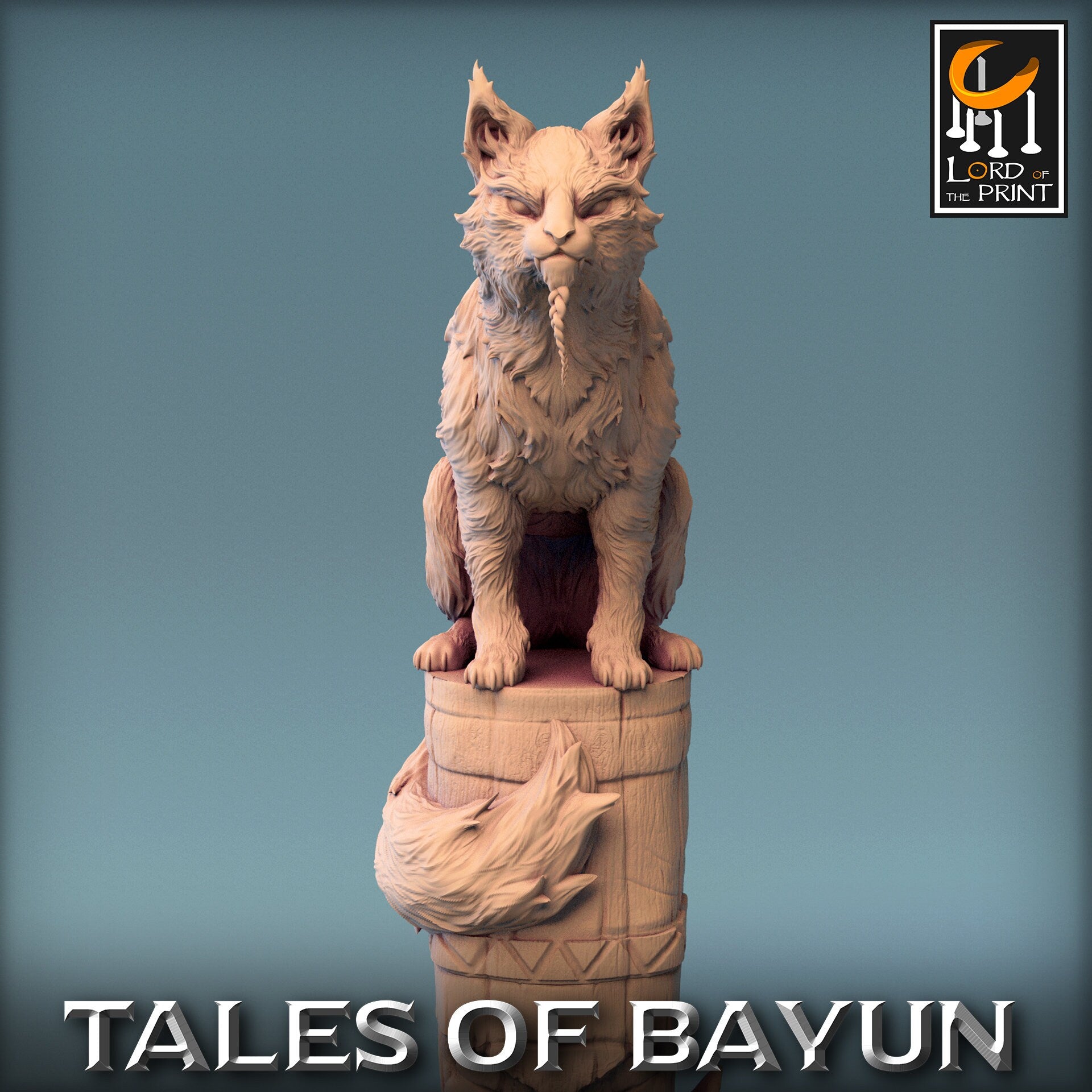 Bayun Cat | Aussie 3D Printed Miniatures and Terrain